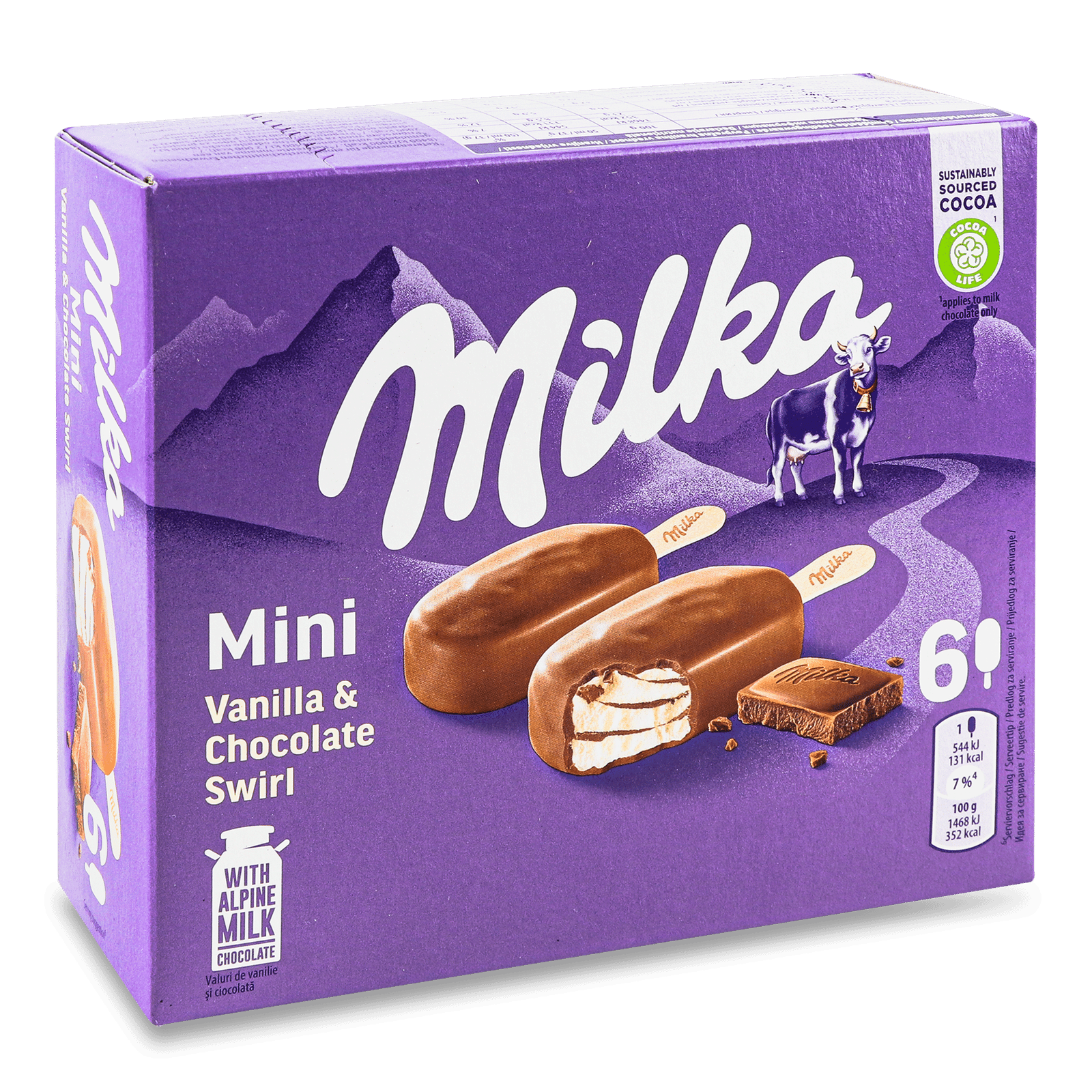 Морозиво Milka міні мультипак - 1