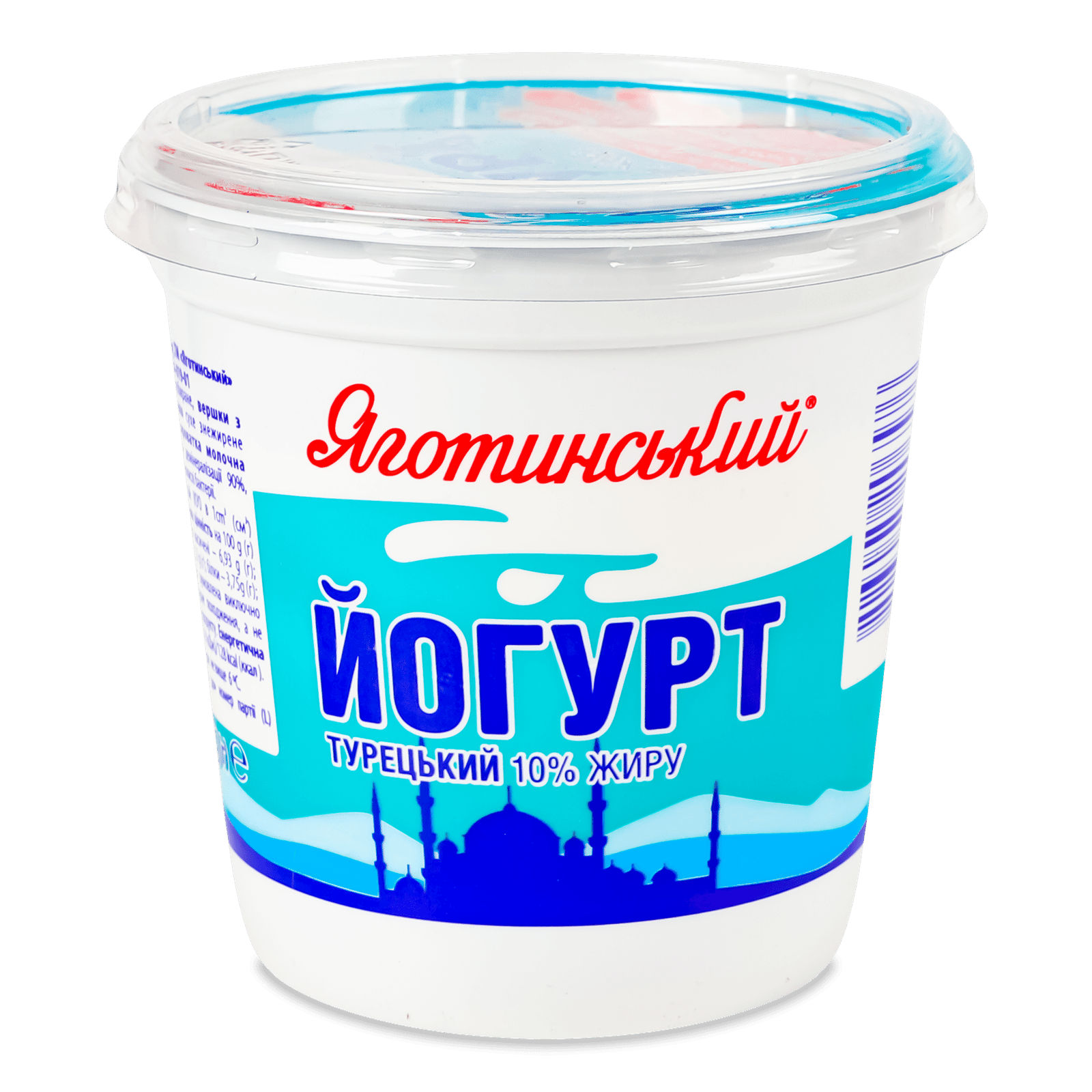 Йогурт Яготинський Турецький 10% стакан - 1