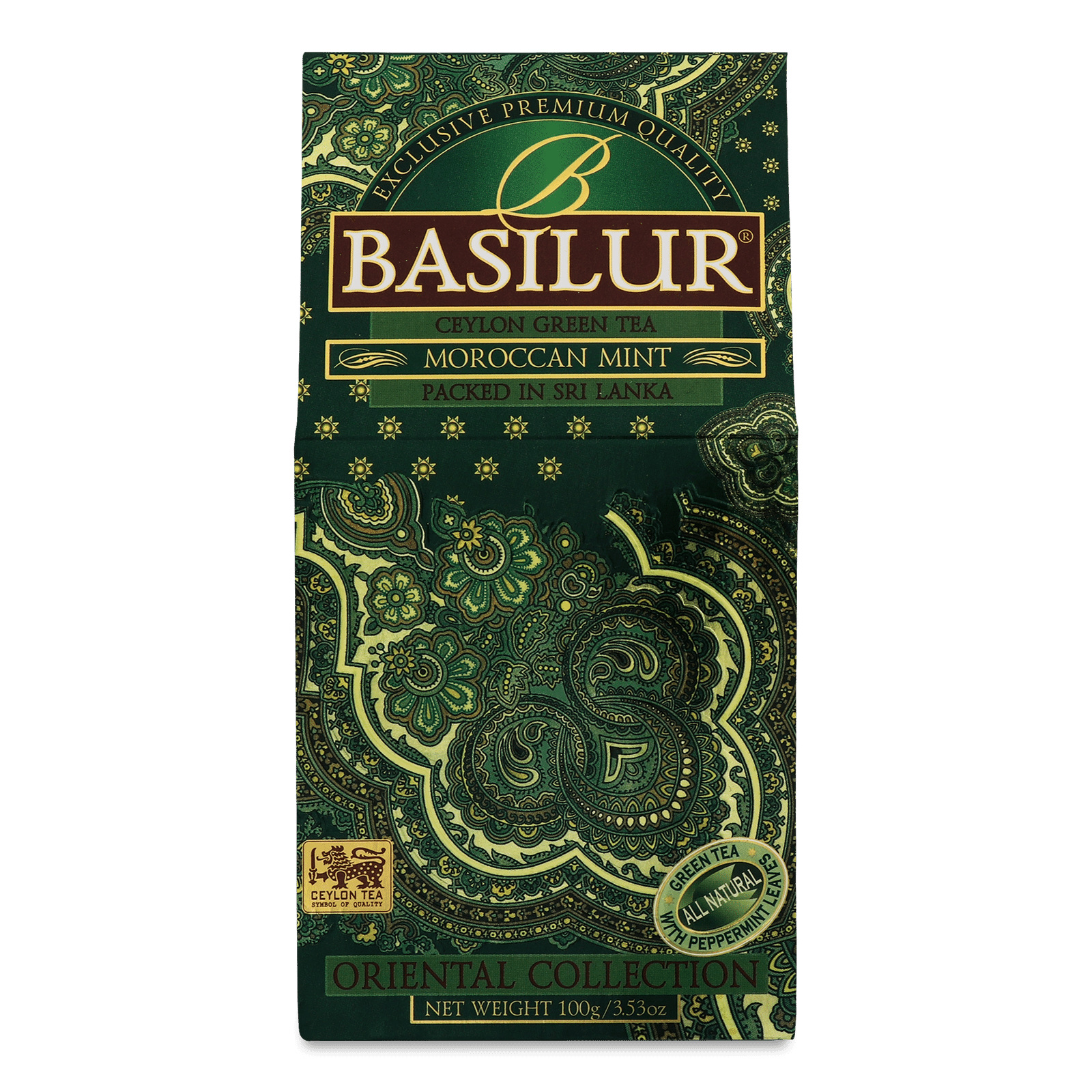 Чай зелений Basilur «Марокканська м'ята» - 1