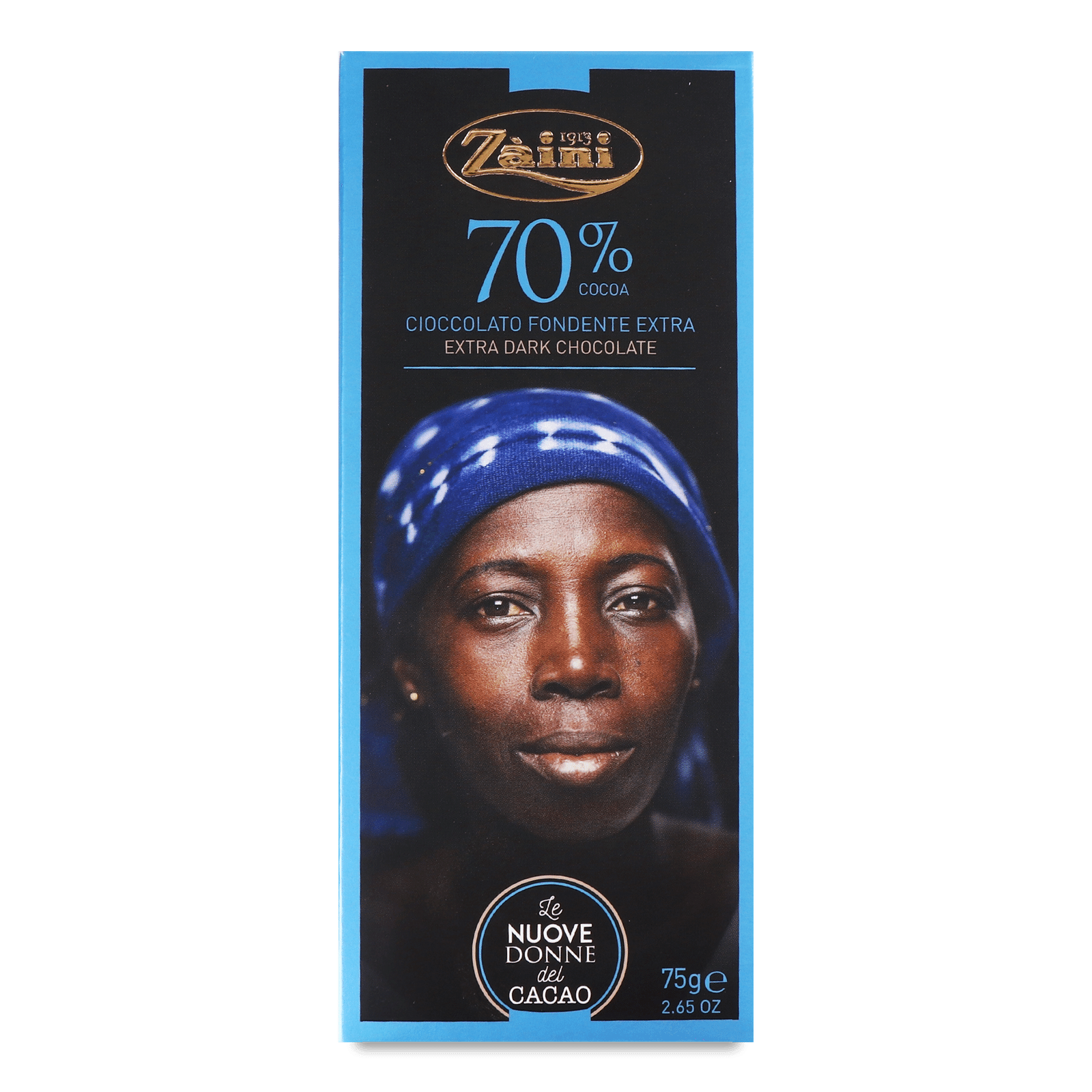 Шоколад чорний Zaini 70% - 1