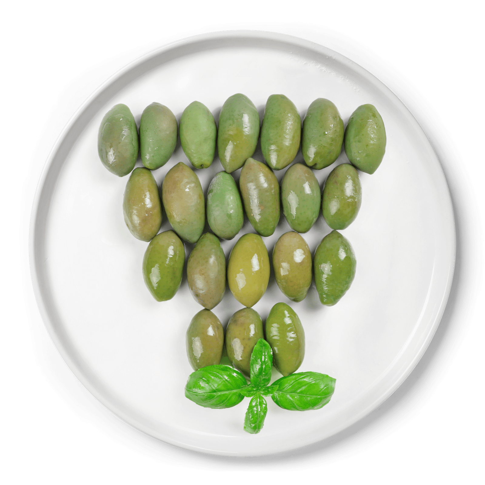 Оливки зелені з кісточкою - 1
