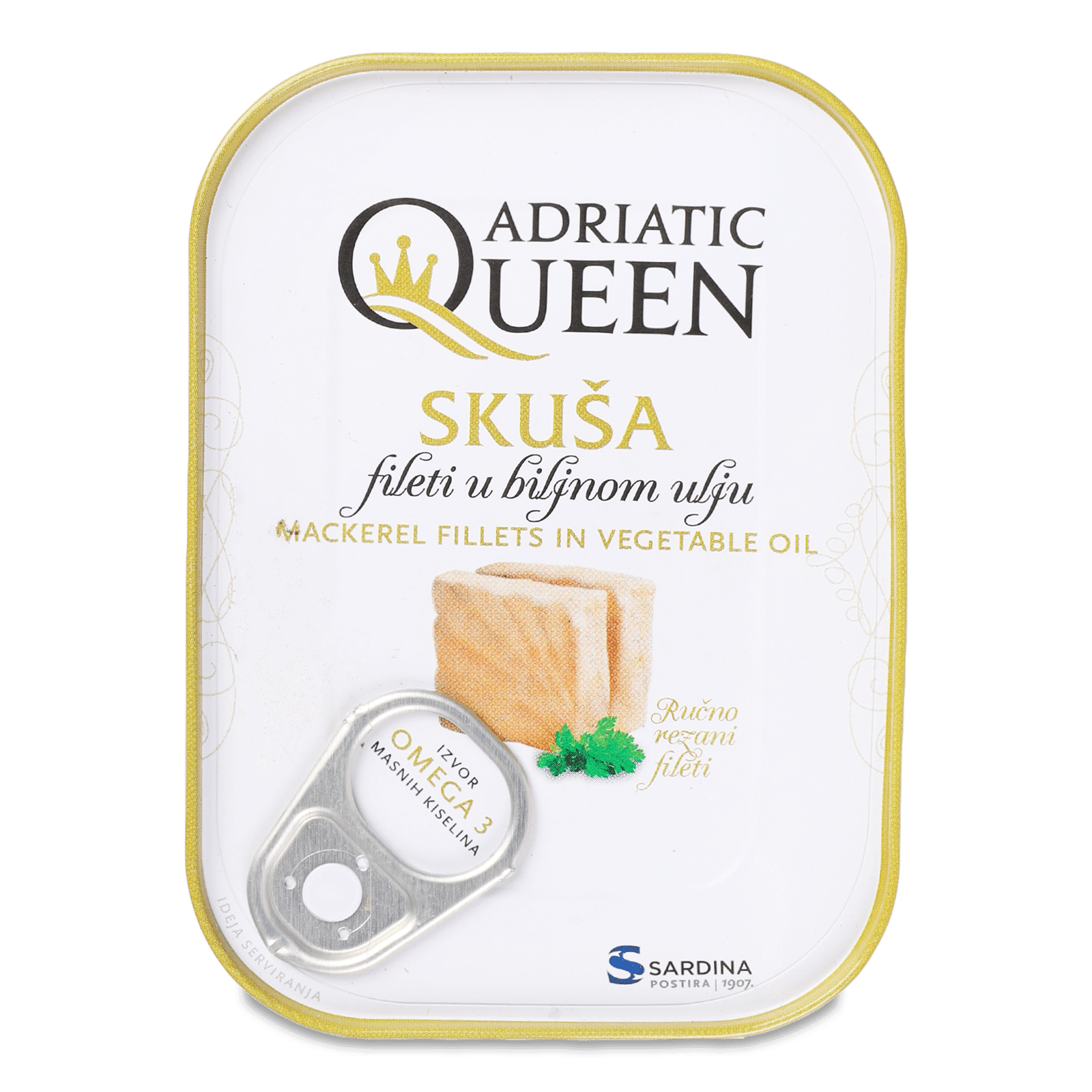 Скумбрія Adriatic Queen філе в олії - 1