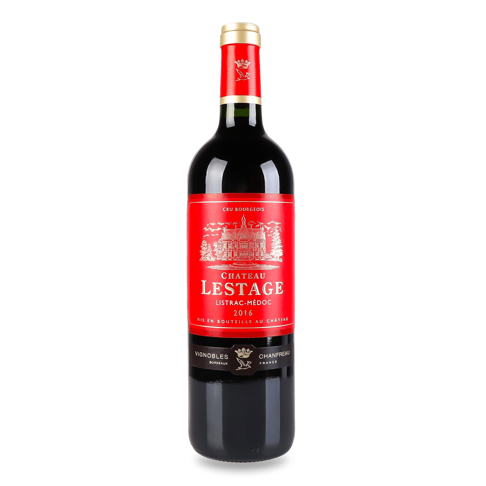 Вино Chateau Lestage GB Listrac rouge 2016 - 1