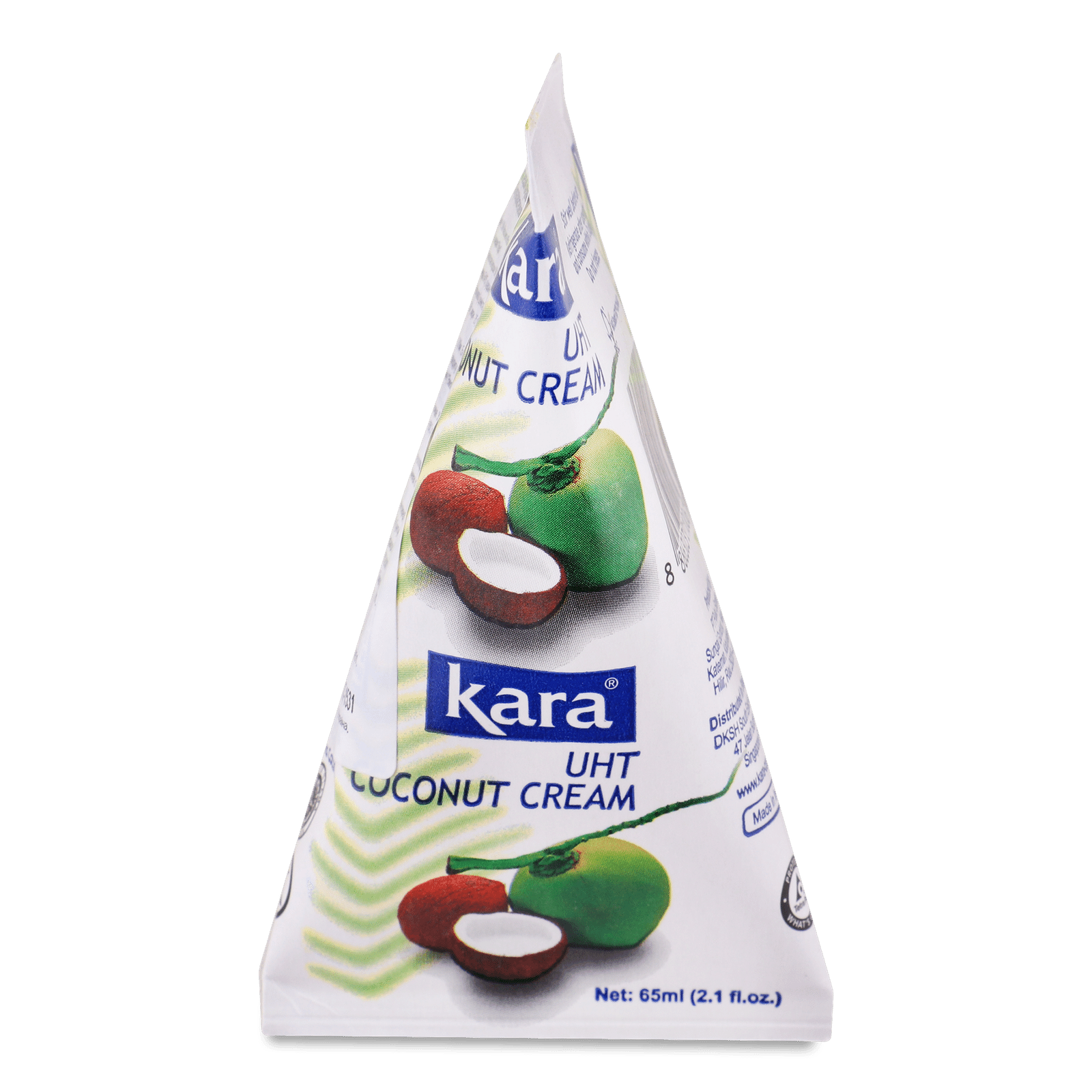 Вершки кокосові Kara натуральні пастеризовані 24% - 1