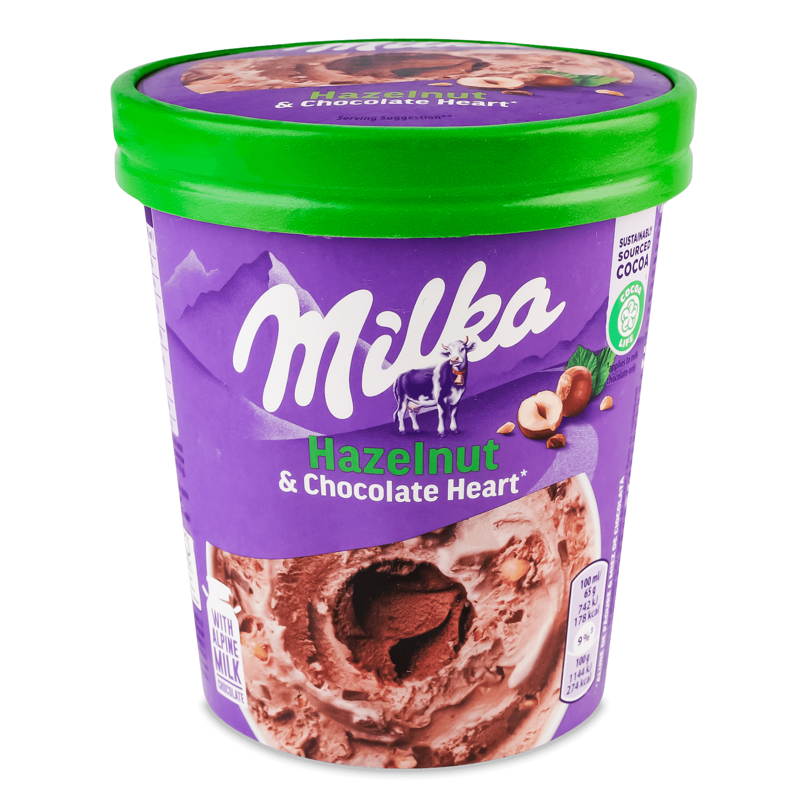 Морозиво Milka з лісовими горіхами - 1