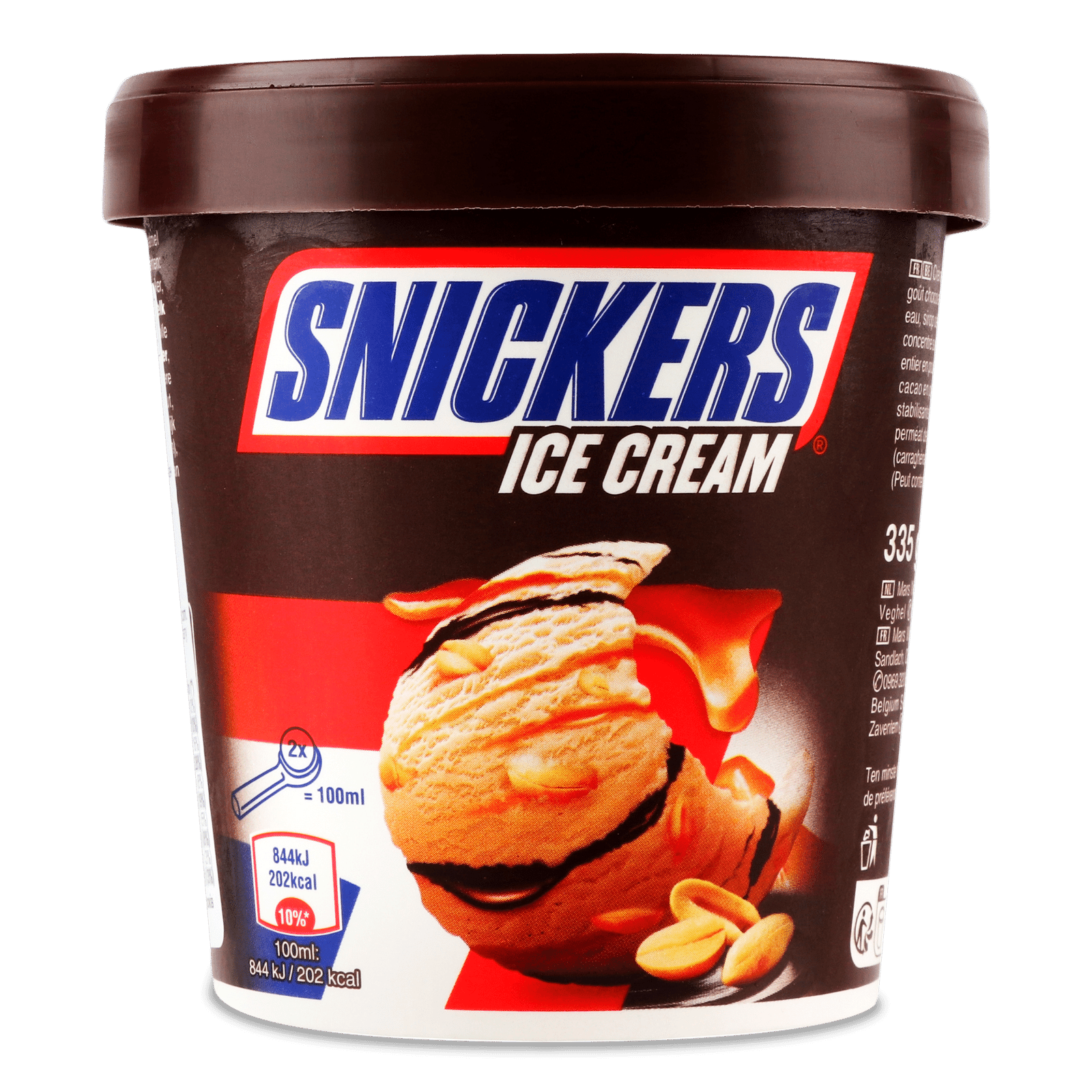 Морозиво Snickers відро 5% - 1