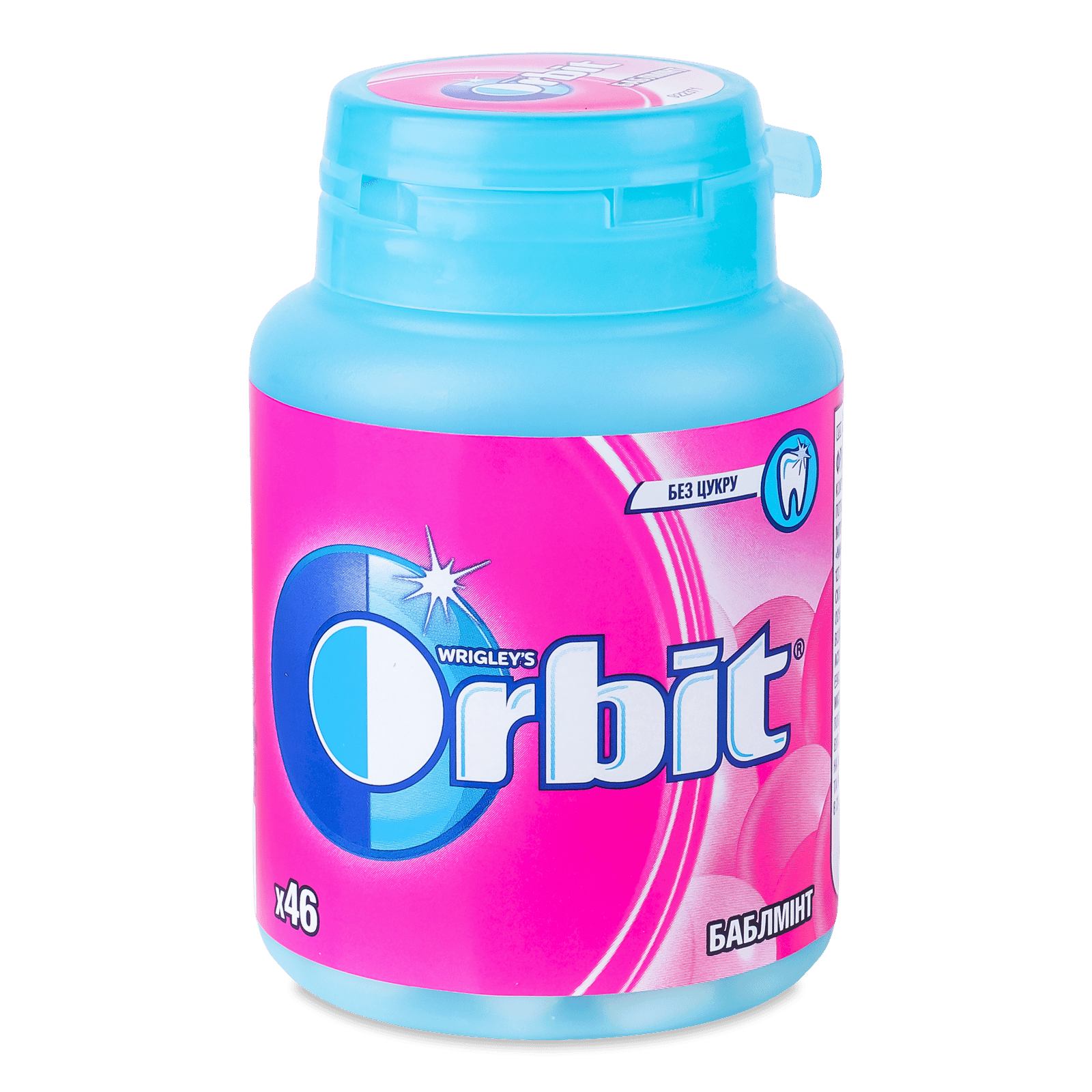 Гумка жувальна Orbit Bottle «Баблмінт» - 1