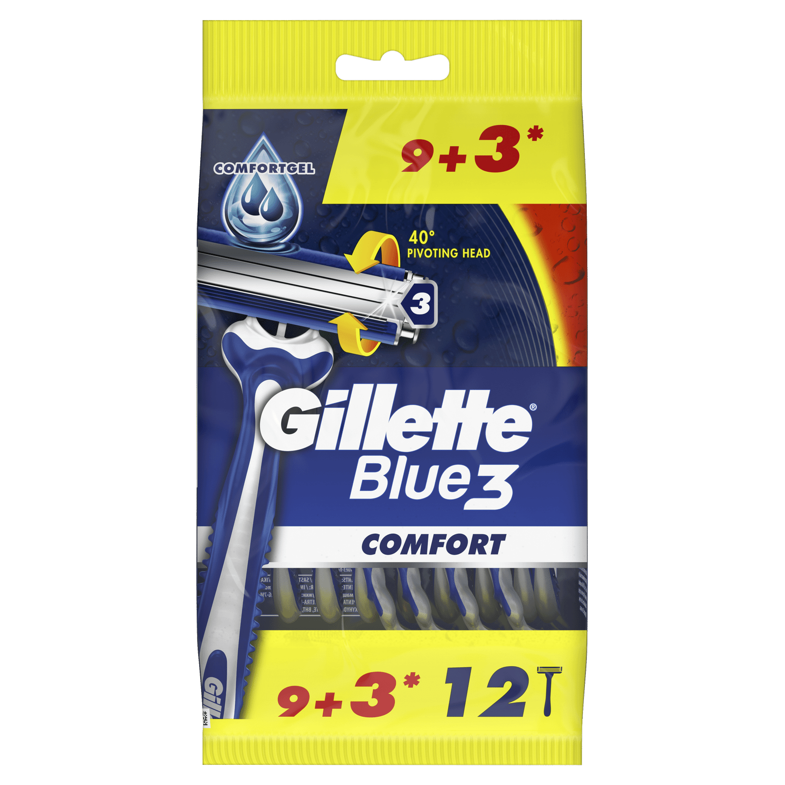 Бритва одноразова Gillette Blue3 Comfort - 1
