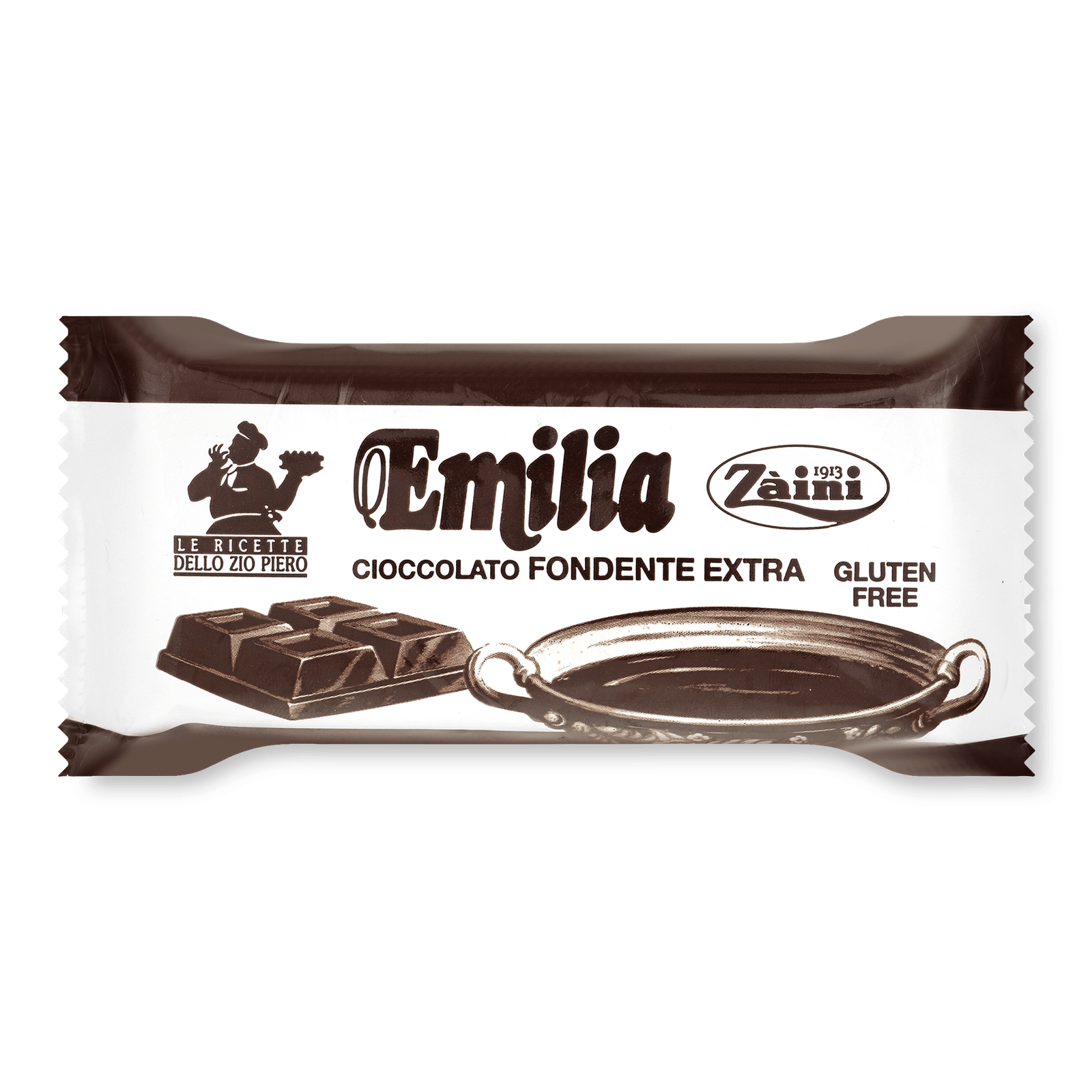 Шоколад чорний Zaini Emilia плитка - 1