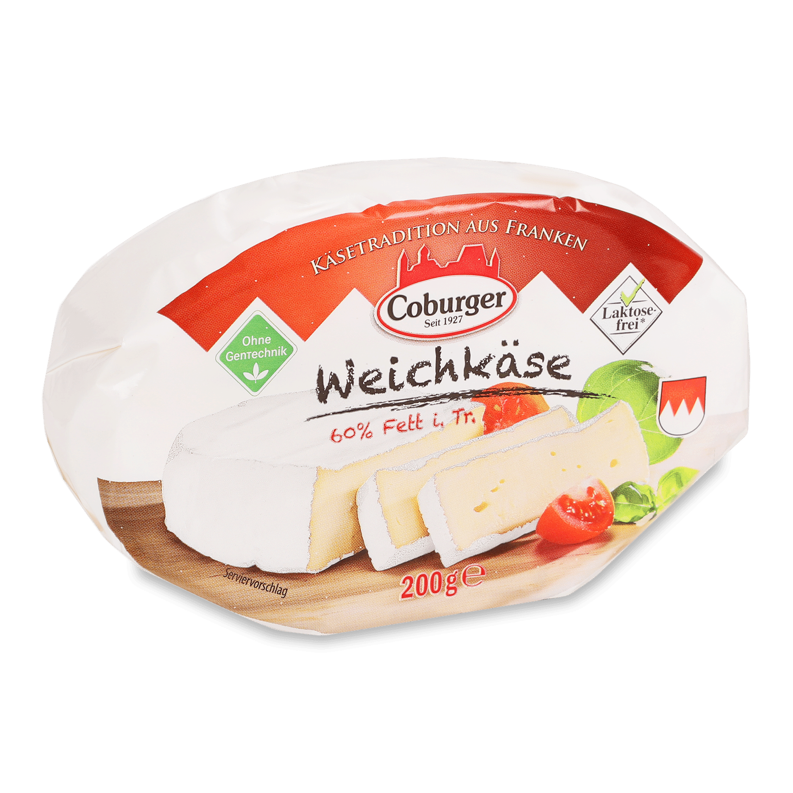 Сир з коров'ячого молока Coburger Weichkase 60% - 1