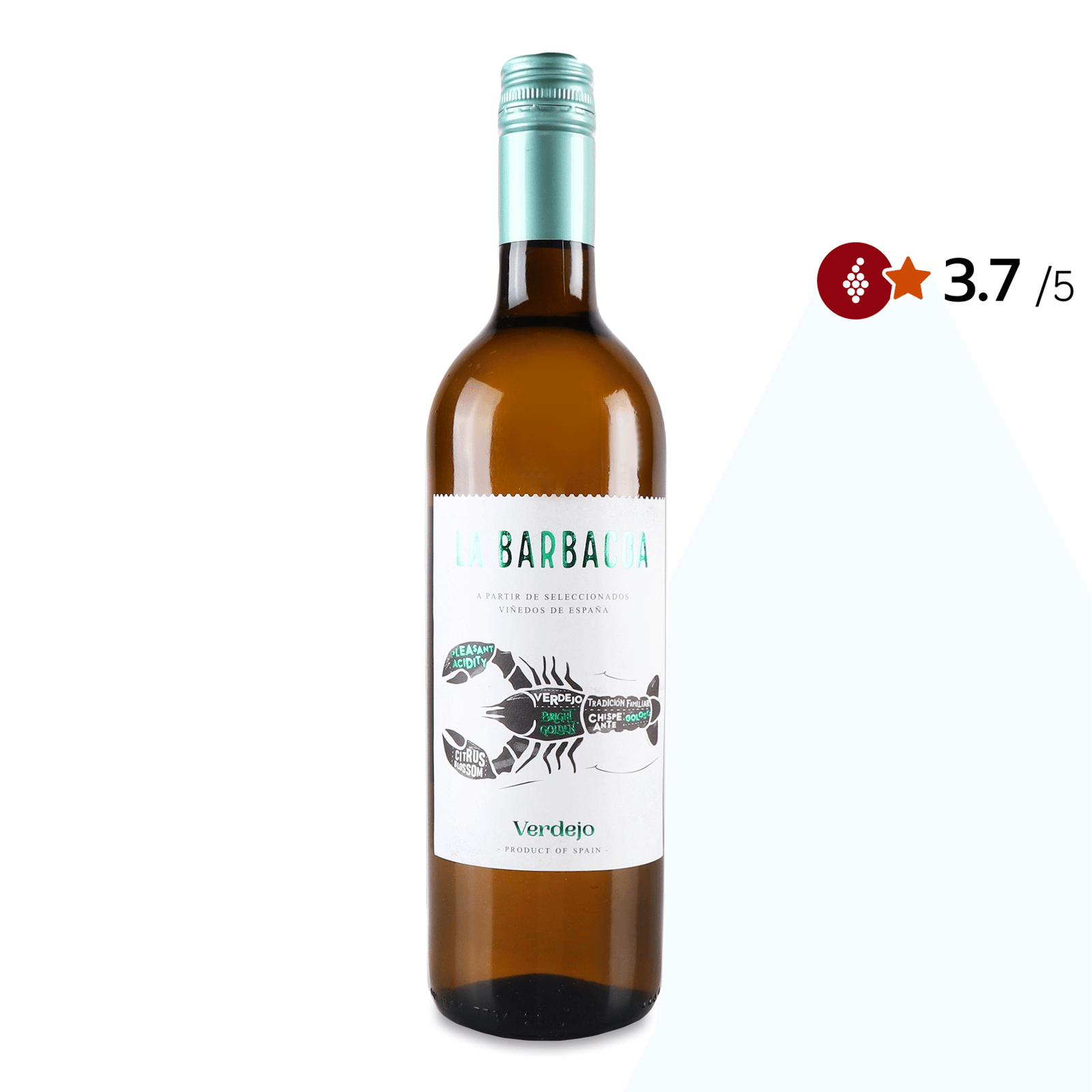 Вино La Barbacoa Verdejo white - 1