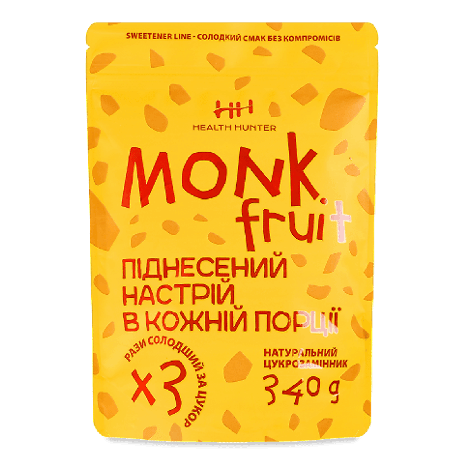 Цукрозамінник Health Hunter Monk fruit натуральний - 1