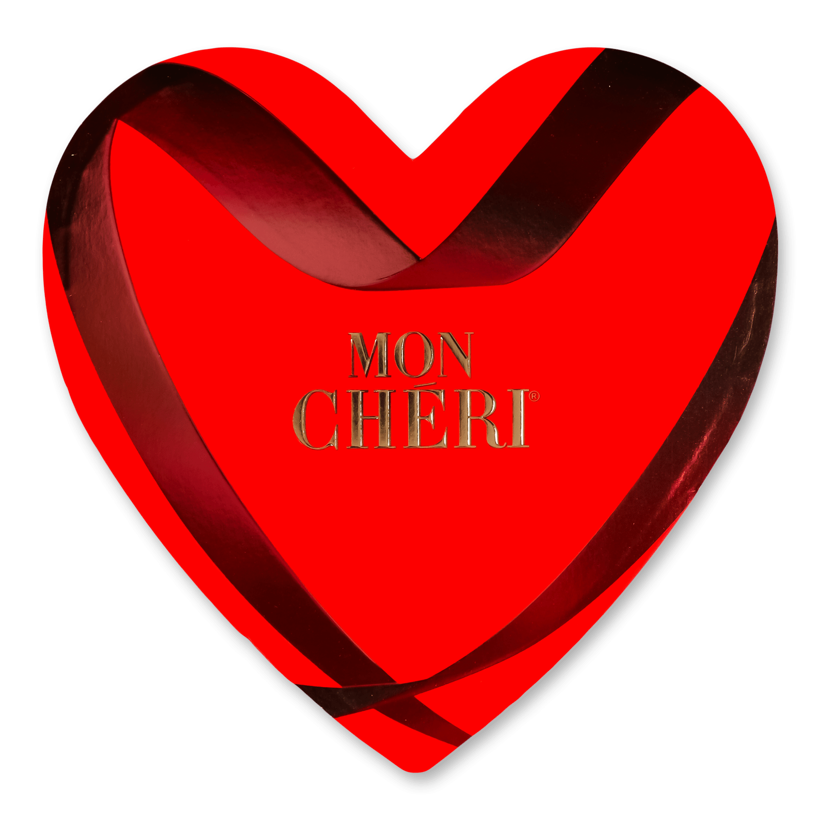 Цукерки Mon Cheri Серце у темному шоколаді з лікерно-вишневою начинкою - 1