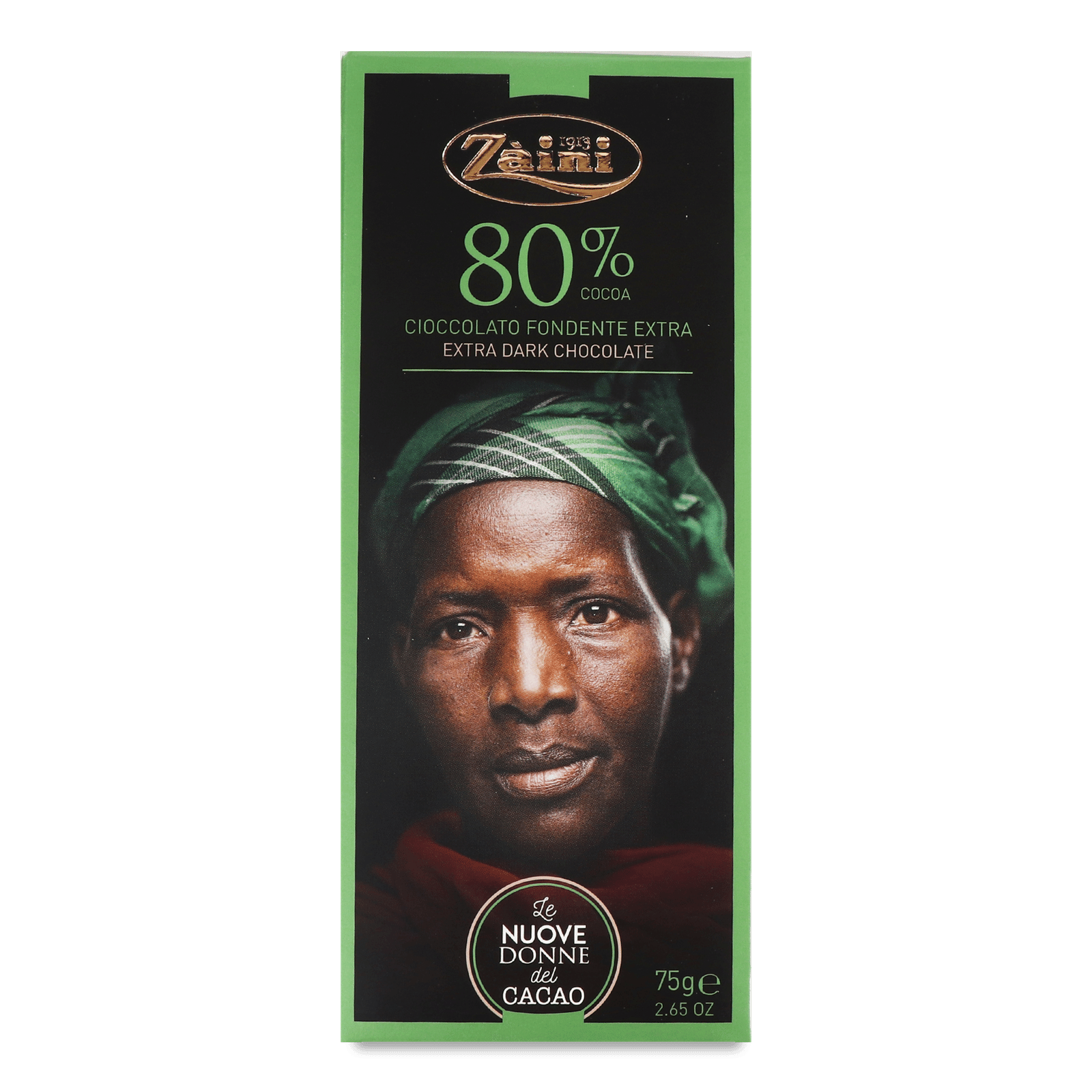 Шоколад чорний Zaini 80% - 1