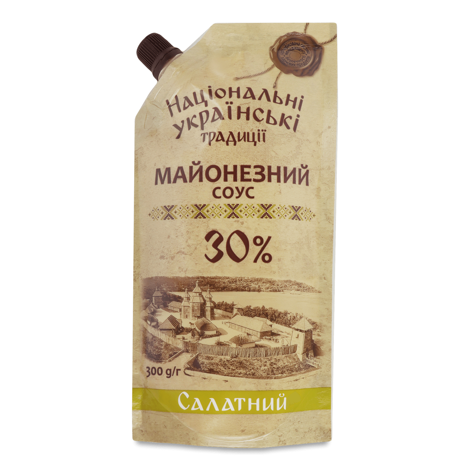 Соус Національні Українські Традиції Салатний майонезн 30% - 1