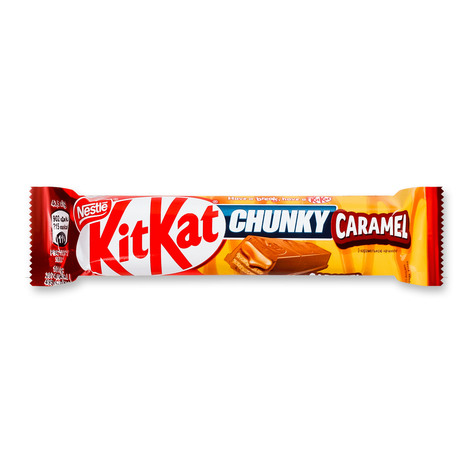 Батончик Kit Kat Chunky Caramel в молочному шоколаді - 1