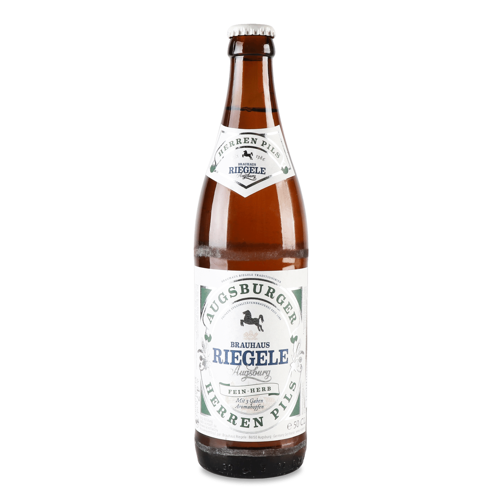 Пиво Riegele Ausburger Herrenpils світле - 1