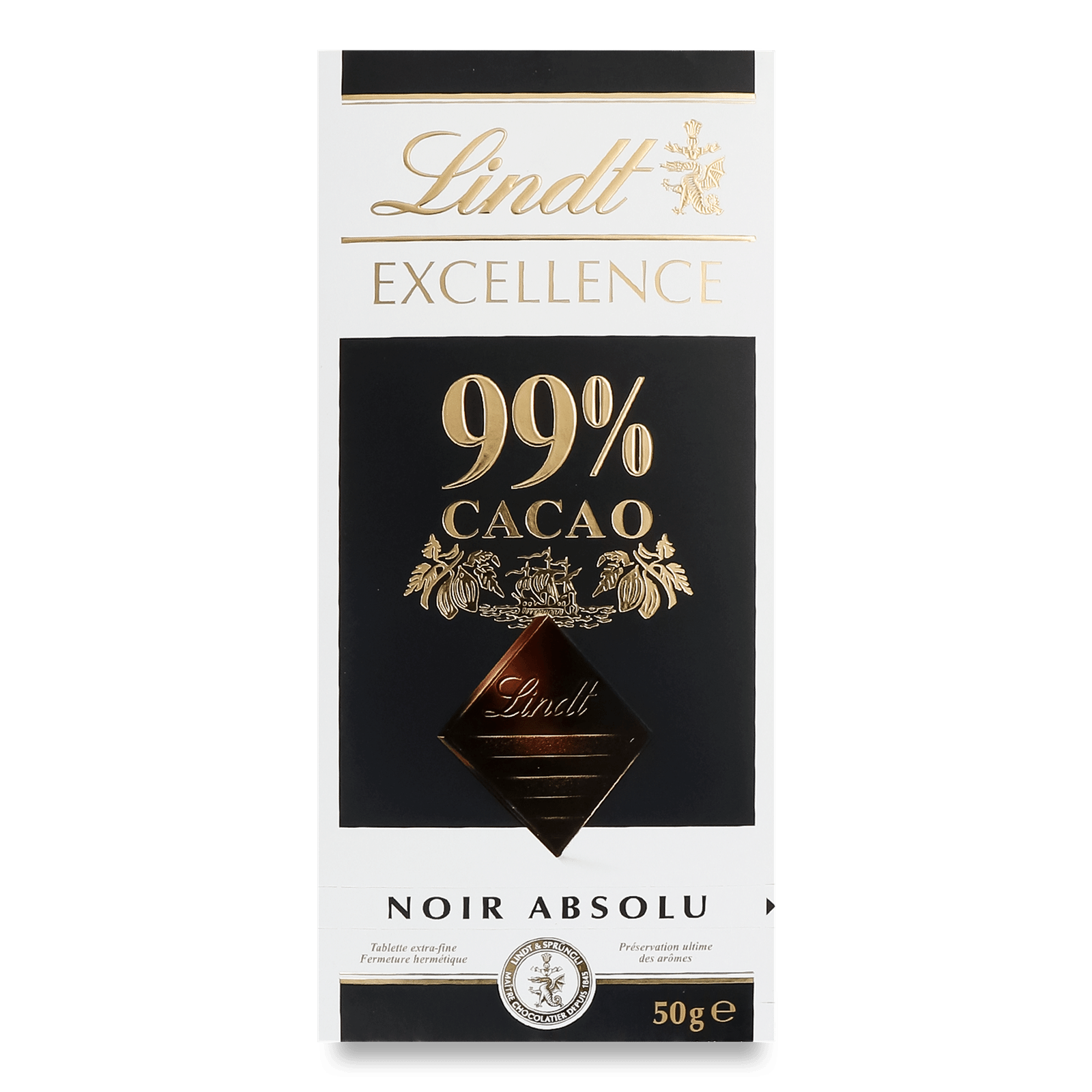 Шоколад Lindt Excellence швейцарський 99% какао - 1