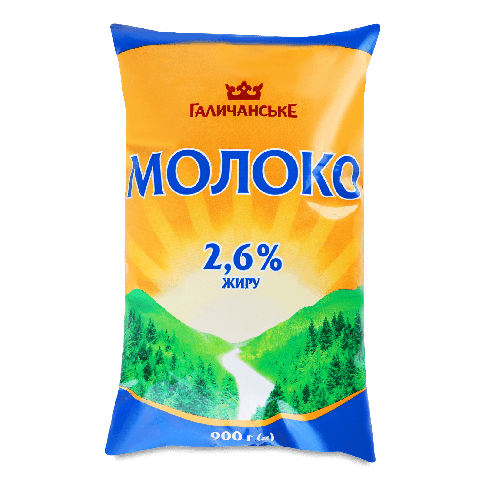 Молоко ГаличанськЕ українське 2,6% п/е - 1