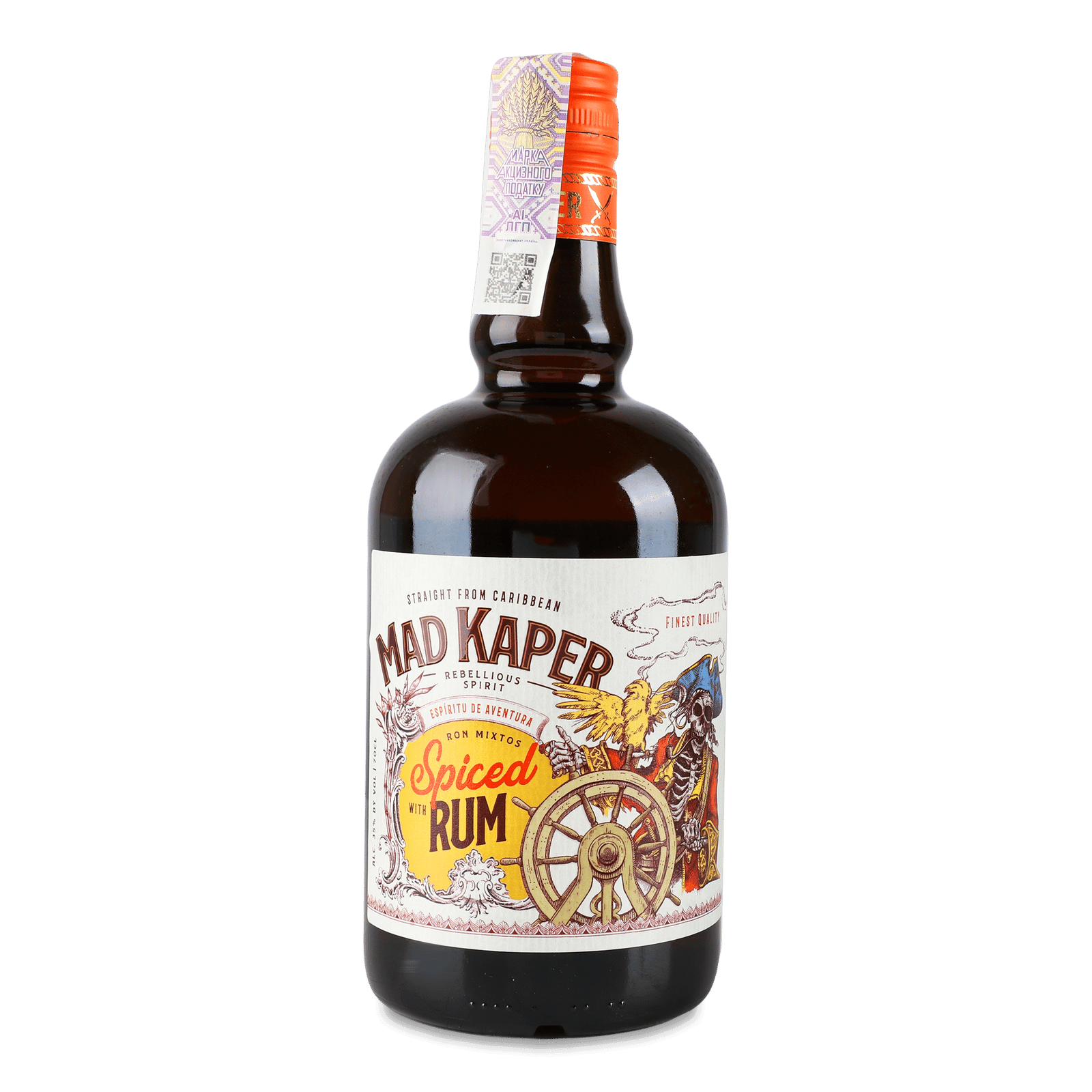 Напій на основі рому Mad Kaper Rum Spiced - 1