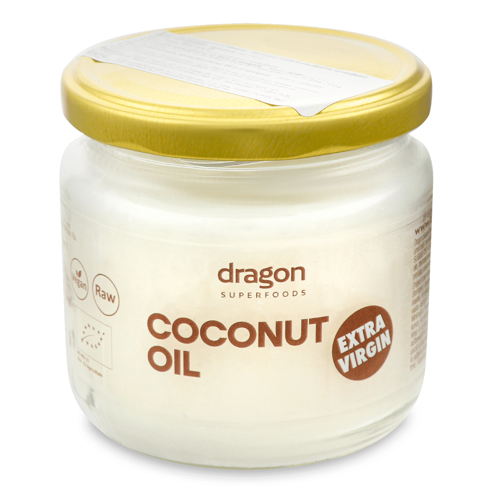Олія кокосова Dragon Superfood холодного віджиму - 1