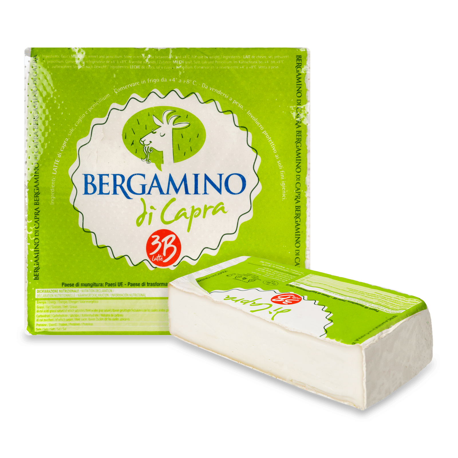 Сир 3B Latte «Берджаміно Ді Капра» 57% з козячого молока - 1