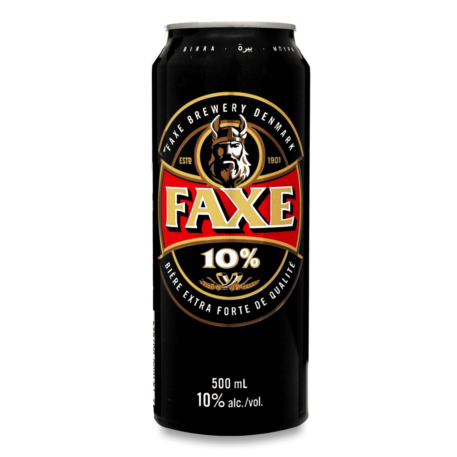 Пиво Faxe Extra Strong 10% міцне з/б - 1