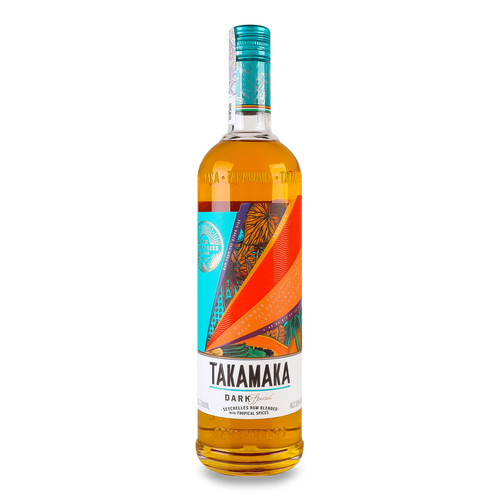 Напій на основі рому Takamaka dark rum spiced - 1