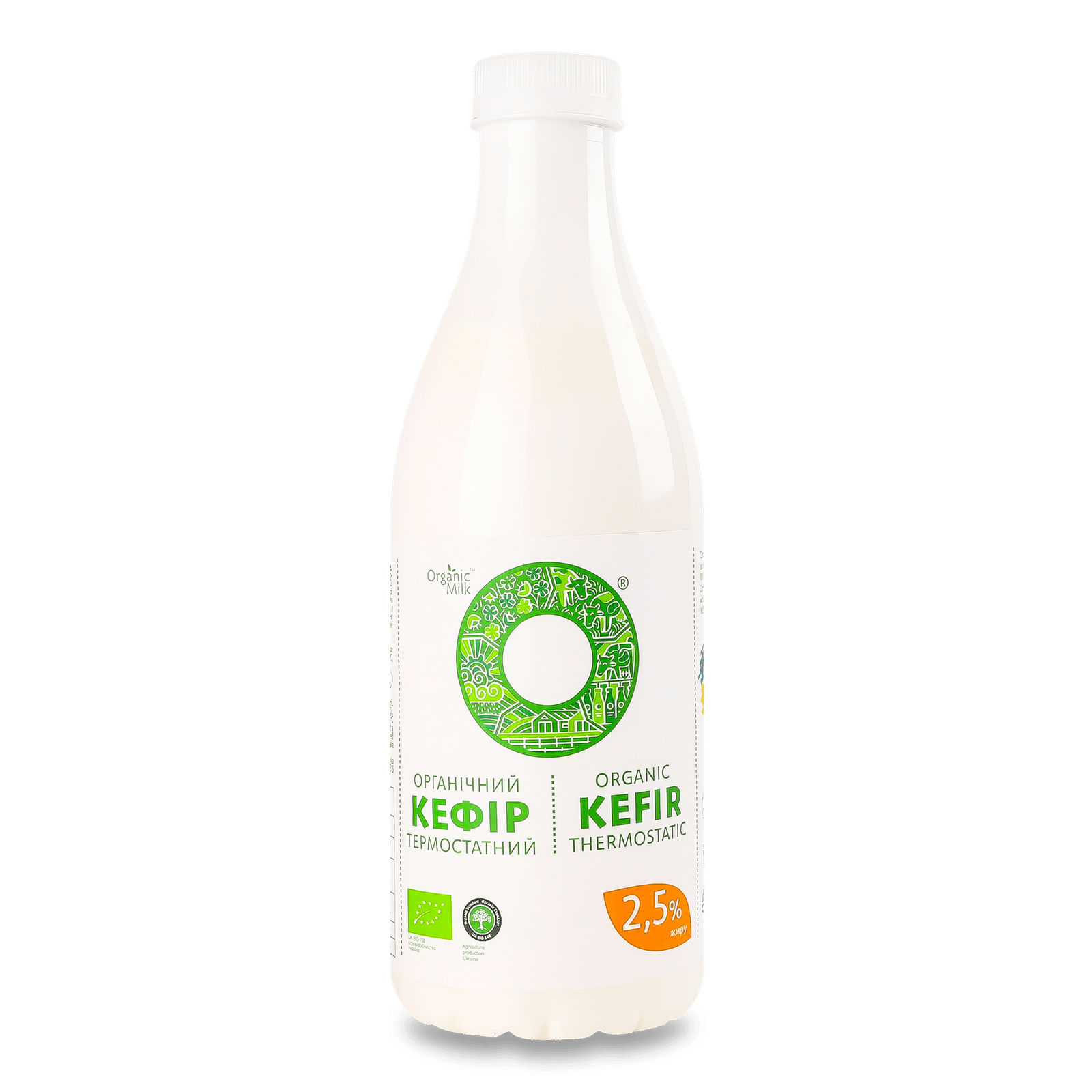 Кефір Organic Milk термостатний органічний 2,5% - 1