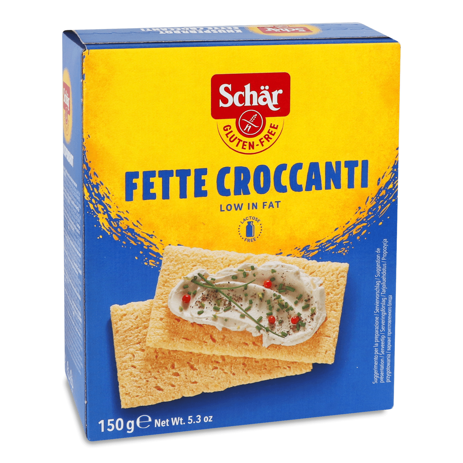 Хлібці Schar «Фетте Крокканті» безглютенові - 1