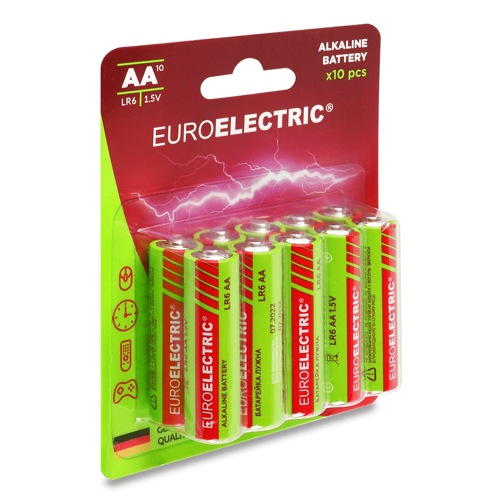 Батарейки Euroelectric AA LR6 - 1