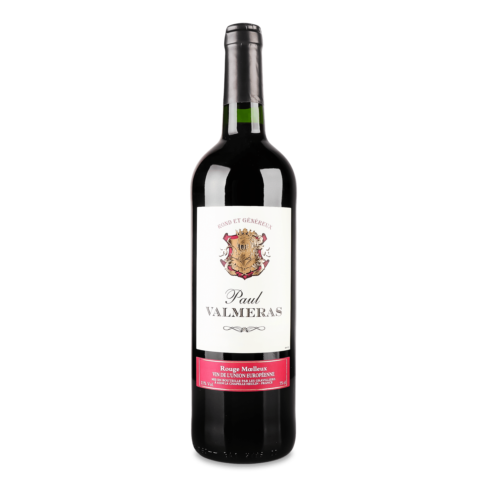 Вино Paul Valmeras червоне напівсолодке - 1
