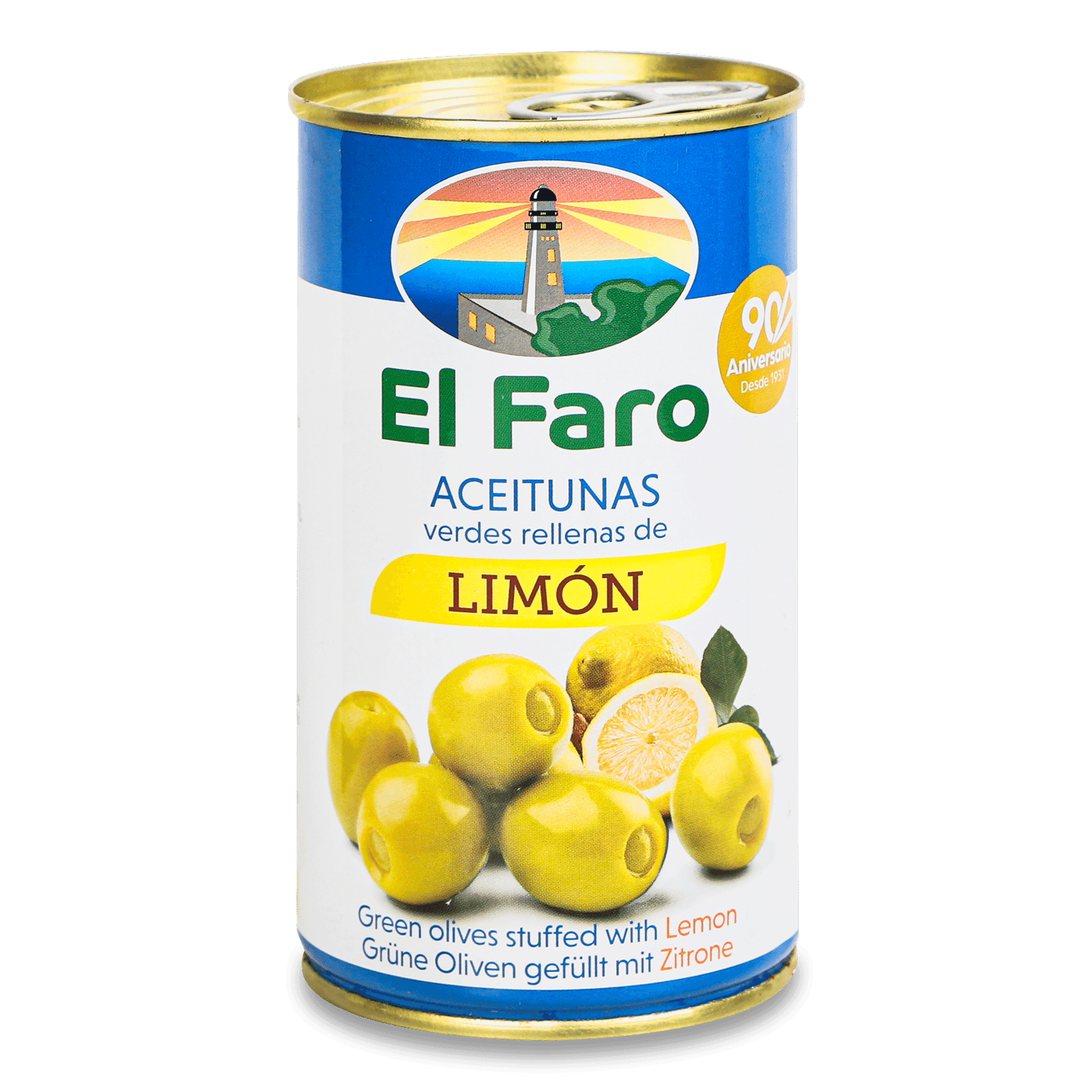 Оливки El Faro фаршировані лимоном - 1