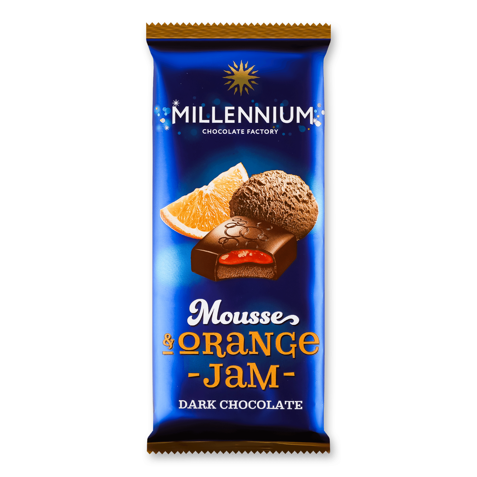 Шоколад чорний Millennium мус та апельсин - 1