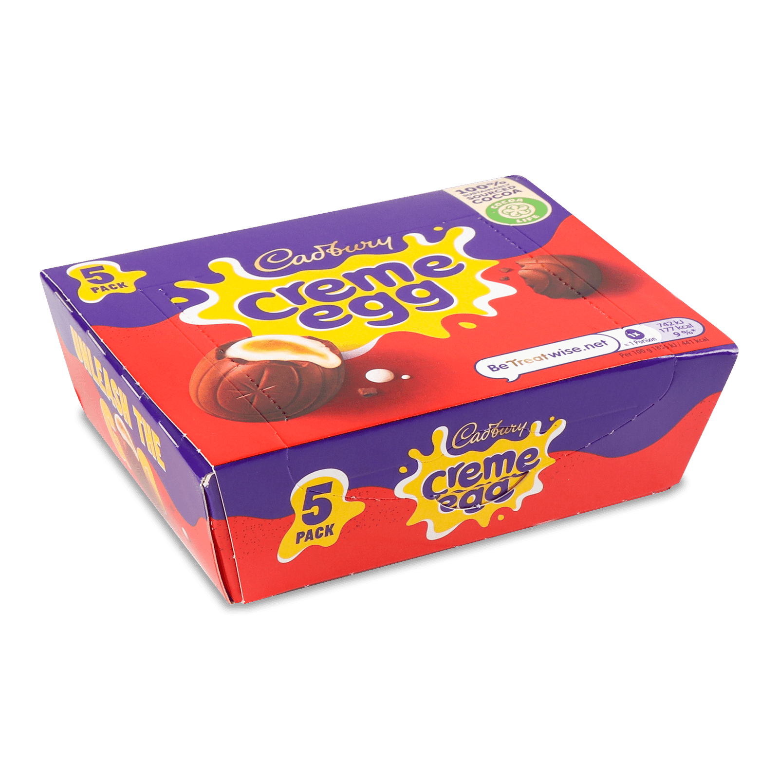 Набір яєць шоколадних Cadbury з кремовою начинкою - 1