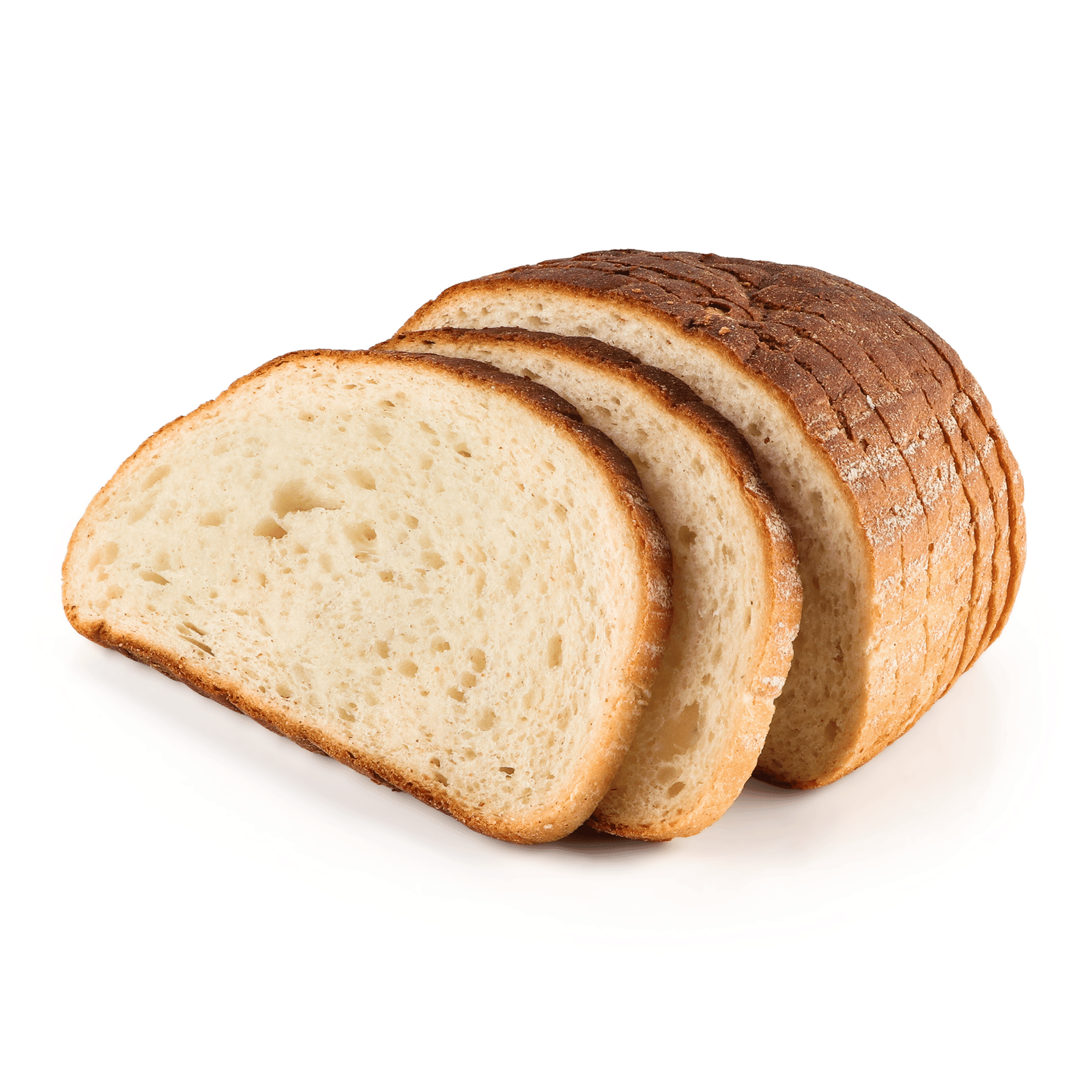 Хліб Цар-Хліб Панський пшеничний половинка нарізаний - 1