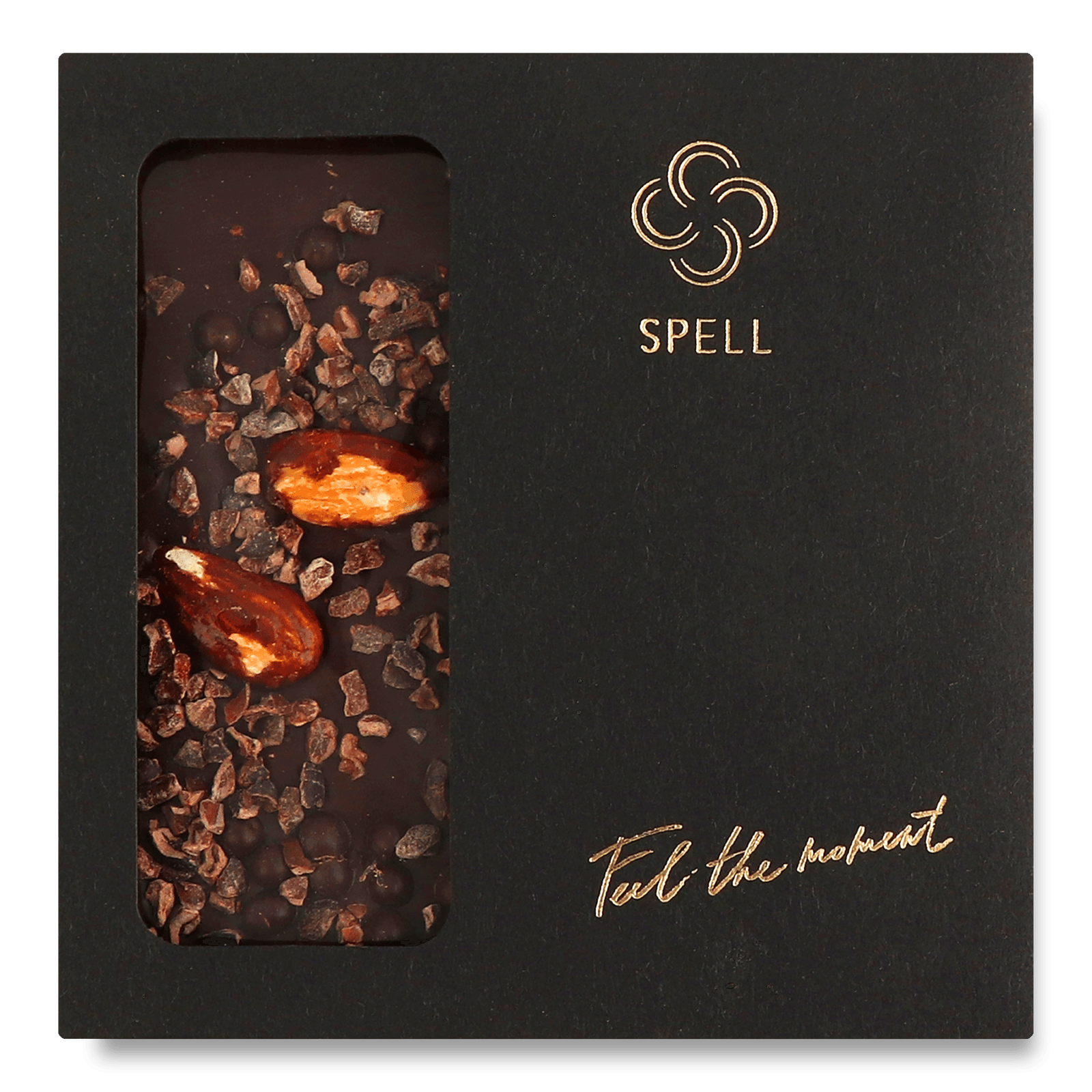 Шоколад темний Spell з шоколадною карамеллю - 1