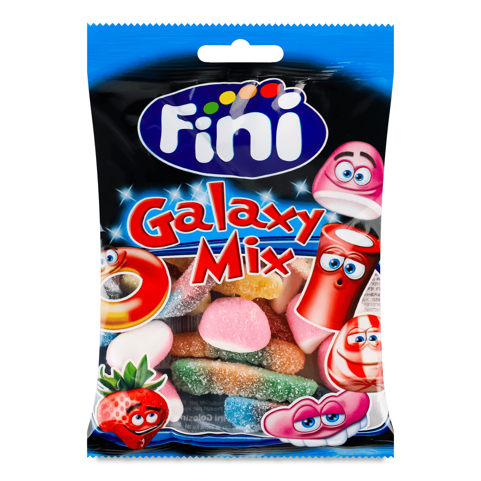 Цукерки Fini Galaxy mix желейні - 1