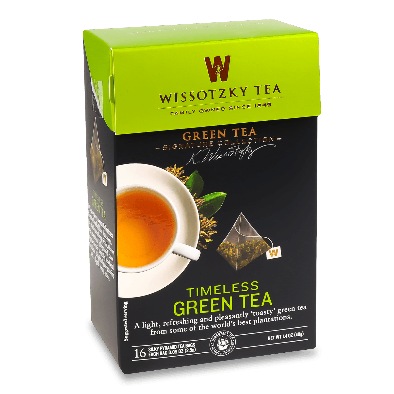 Чай зелений Wissotzky Tea - 1