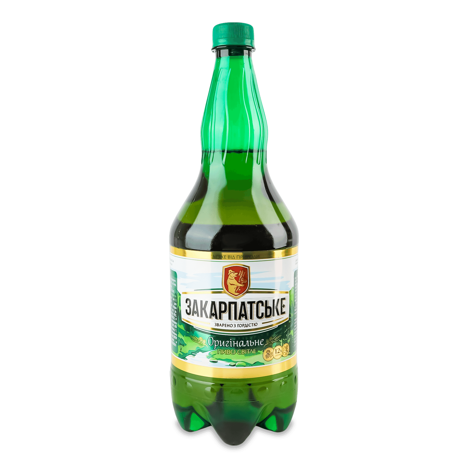 Пиво «Перша приватна броварня» «Закарпатське» оригінальне світле - 1