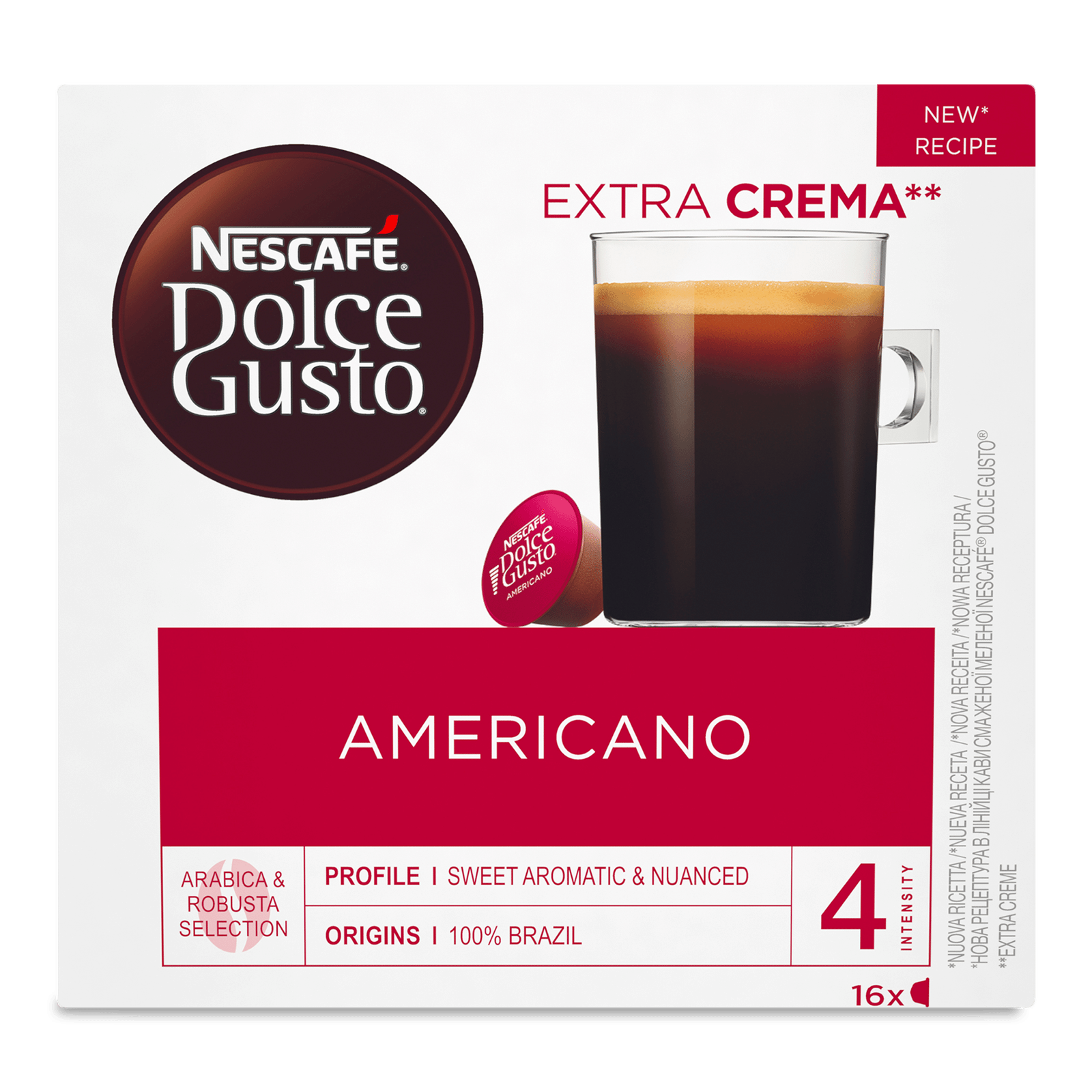 Кава мелена Dolce Gusto Americano - 1
