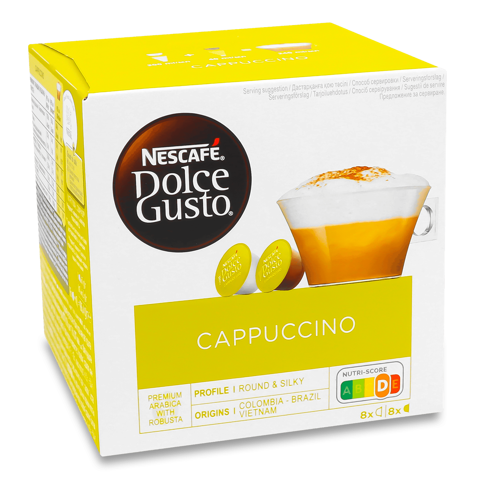 Напій кавовий Dolce Gusto капучіно 8 кавових + 8 молочних капсул - 1