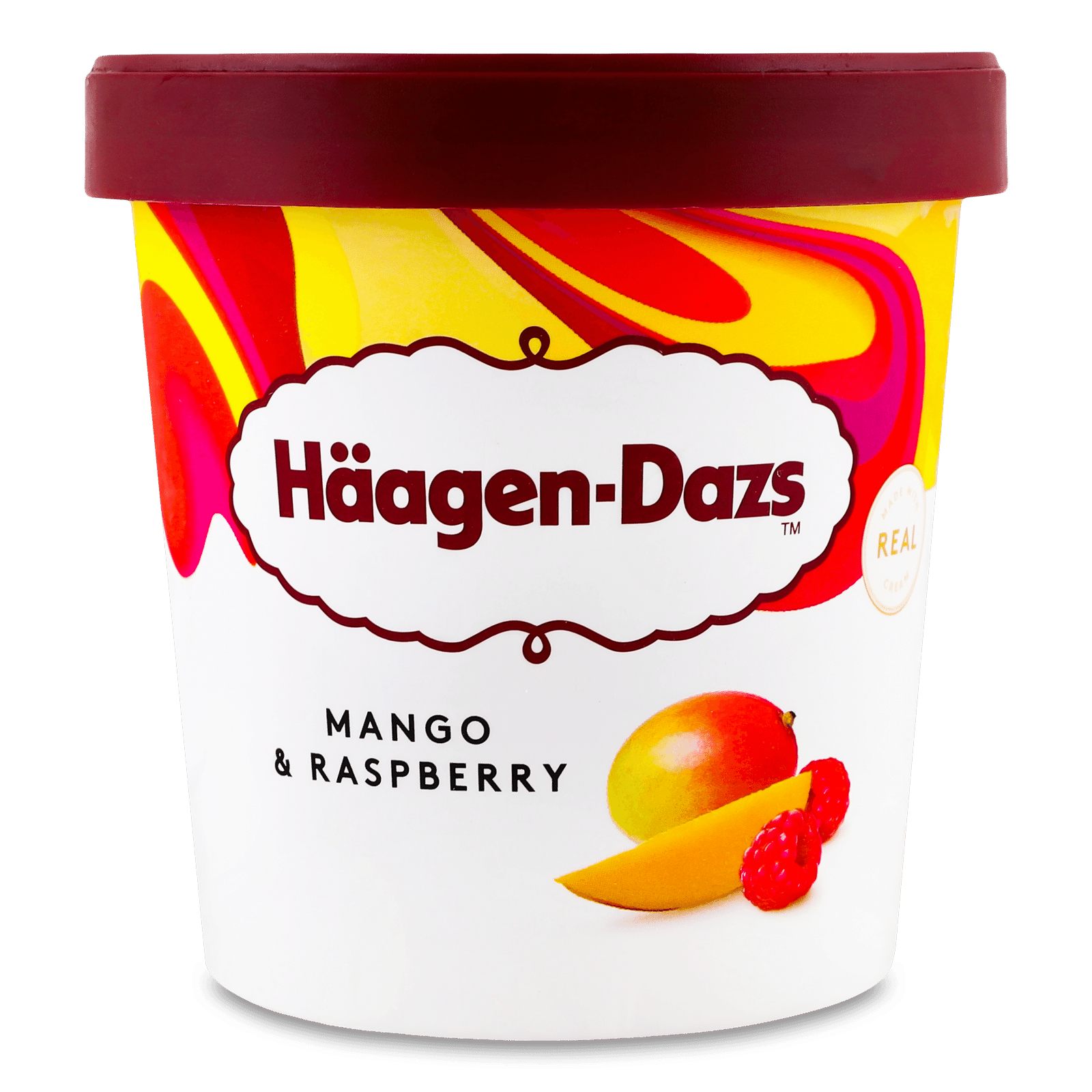 Морозиво Haagen-Dazs манго та малиновe пюре - 1