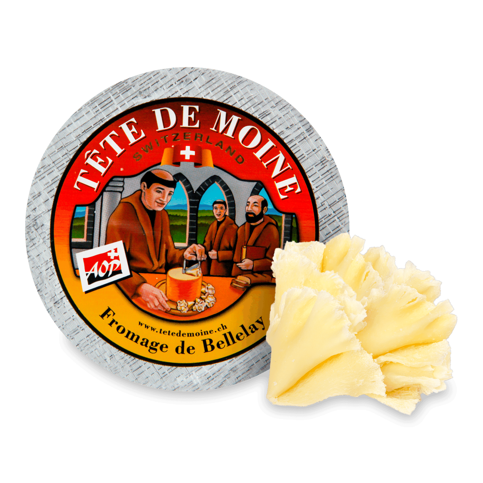 Сир Tete de Moine 52% - 1