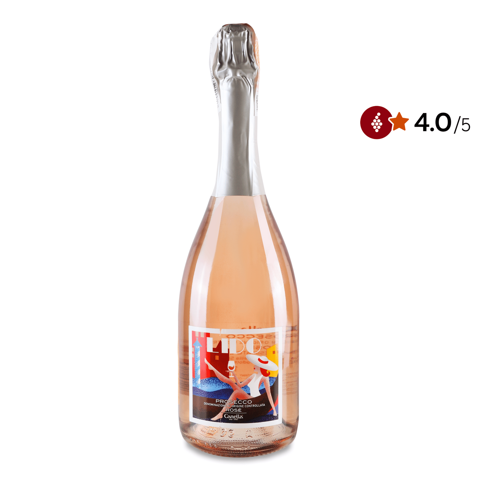 Вино ігристе Canella Prosecco Rose - 1