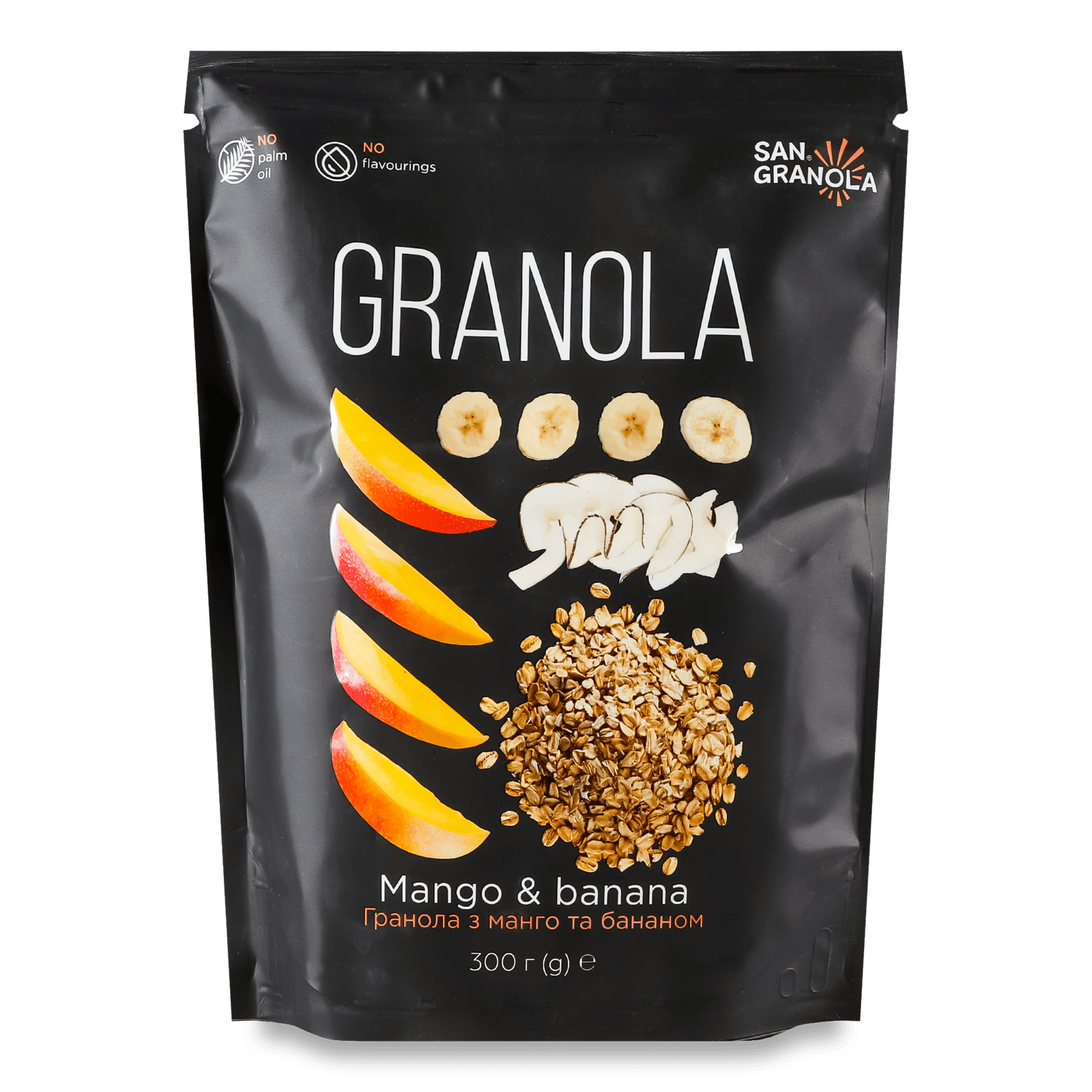 Гранола San Granola з манго та бананом - 1