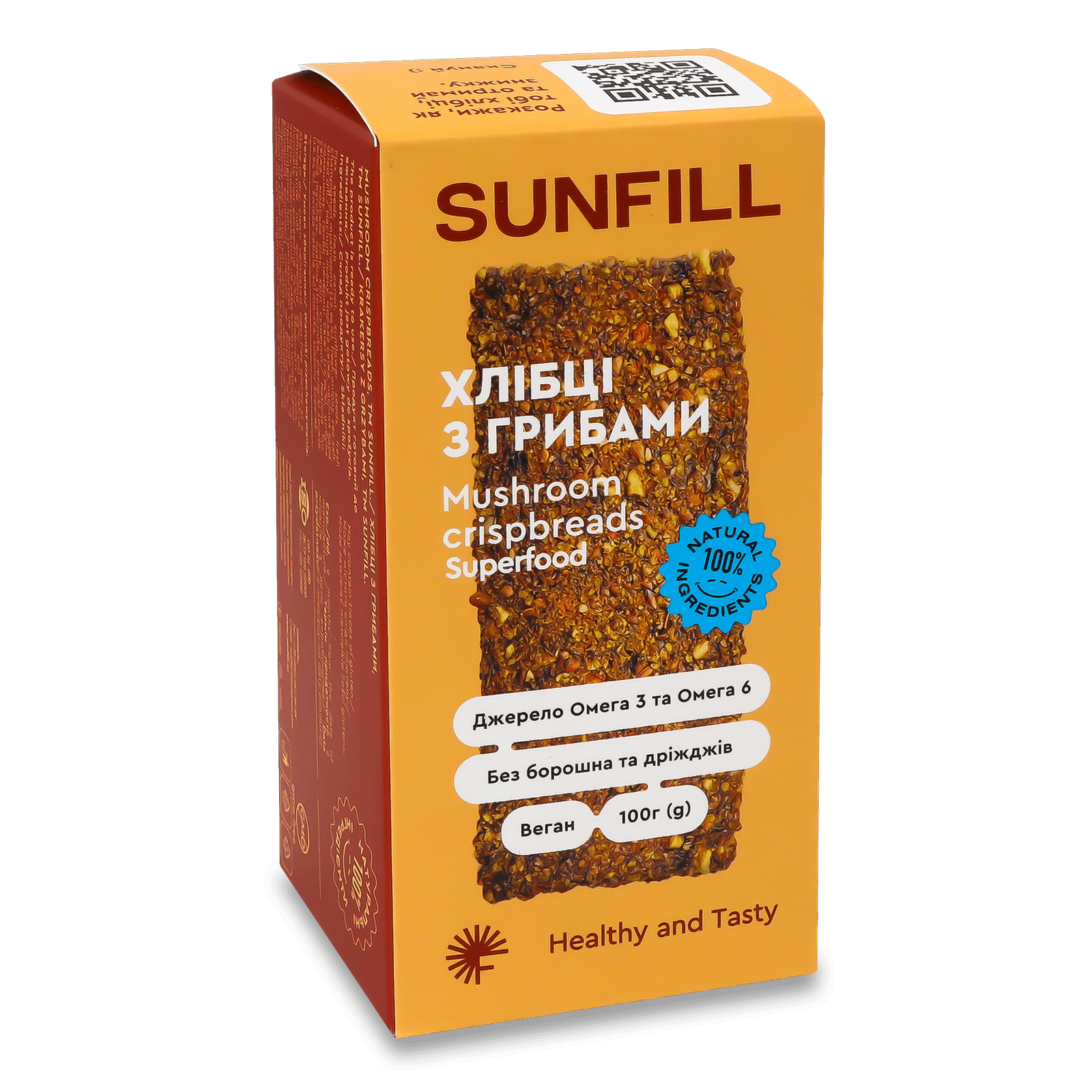 Хлібці SunFill з грибами - 1