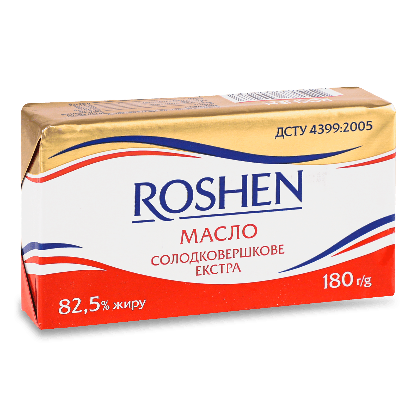 Масло солодковершкове Roshen Екстра 82,5% - 1