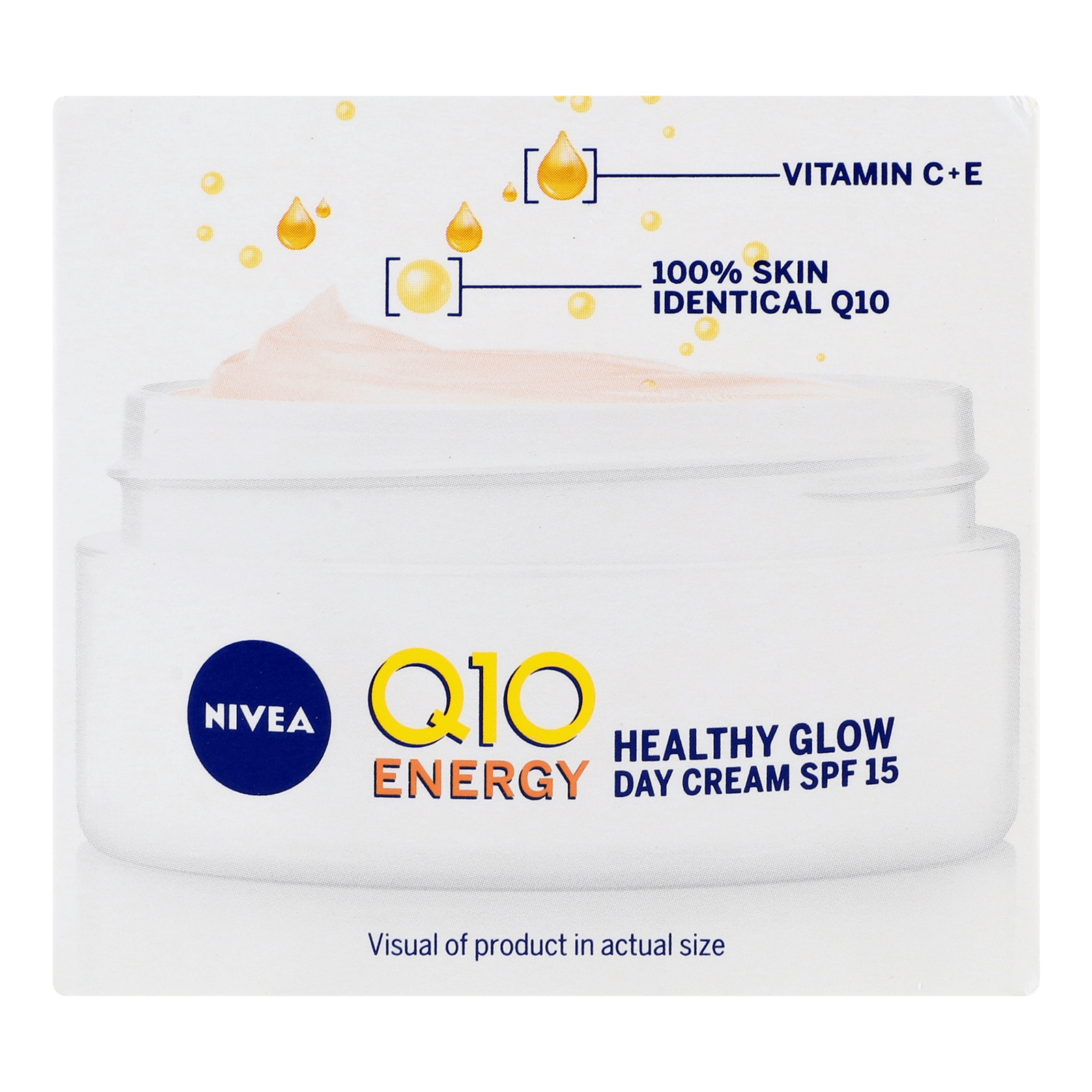 Крем для обличчя Nivea Q10 Energy Здорове сяяння денний - 4
