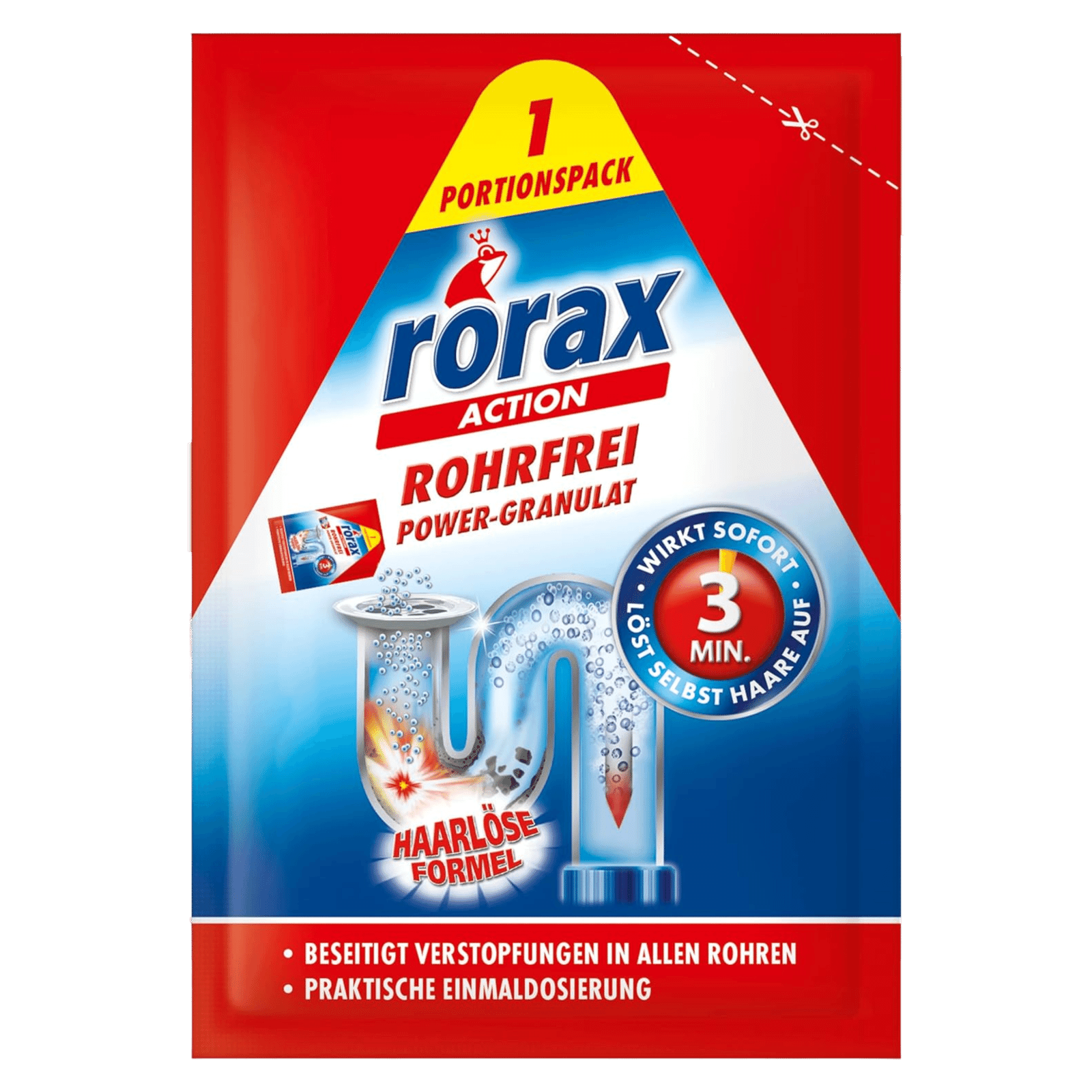 Гранули для зливних труб Rorax Action - 1